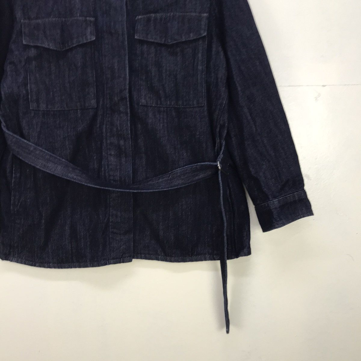 Lemaire × Uniqlo Uniqlo Lemaire Denim Jacket Size L / US 10 / IT 46 - 4 Thumbnail