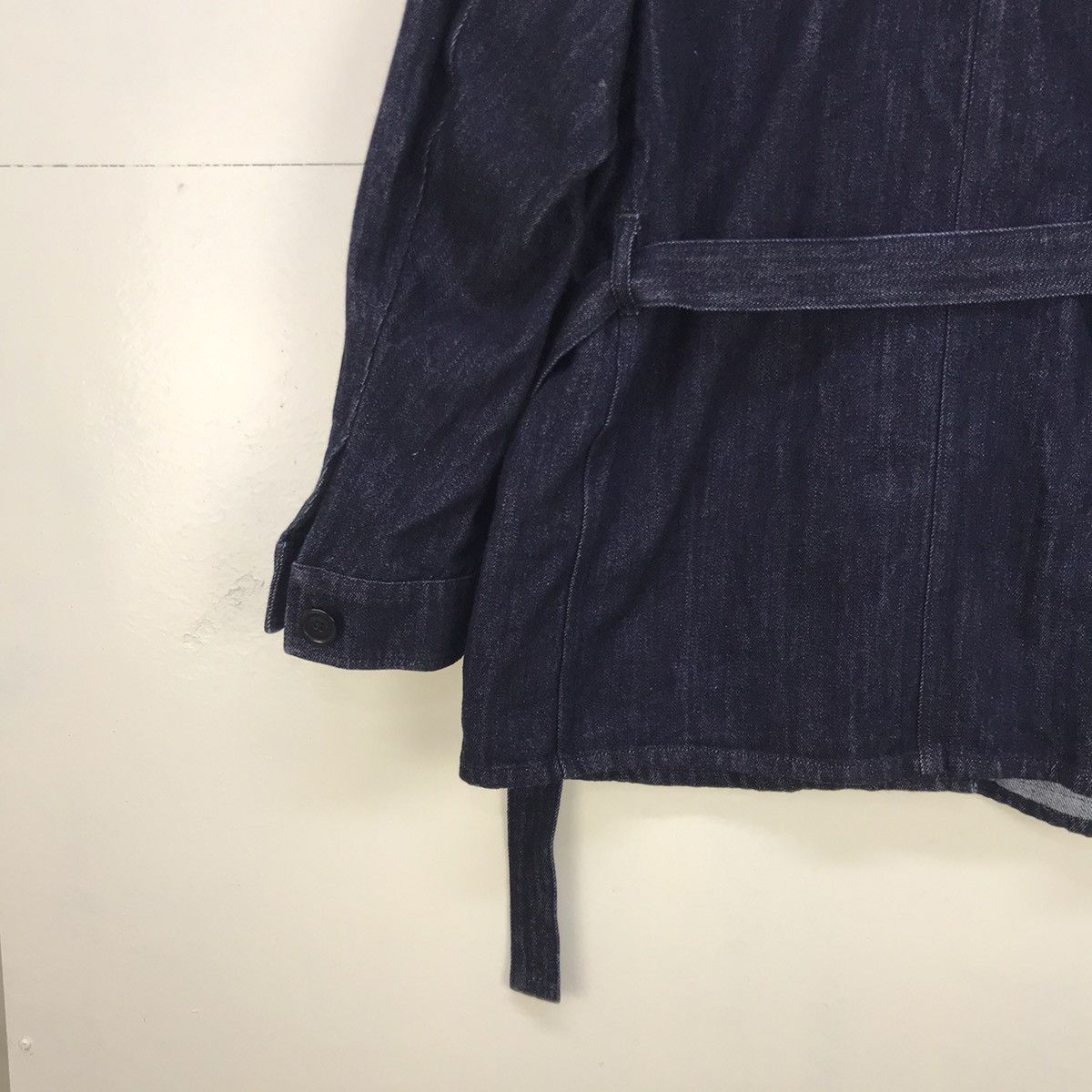 Lemaire × Uniqlo Uniqlo Lemaire Denim Jacket Size L / US 10 / IT 46 - 13 Thumbnail