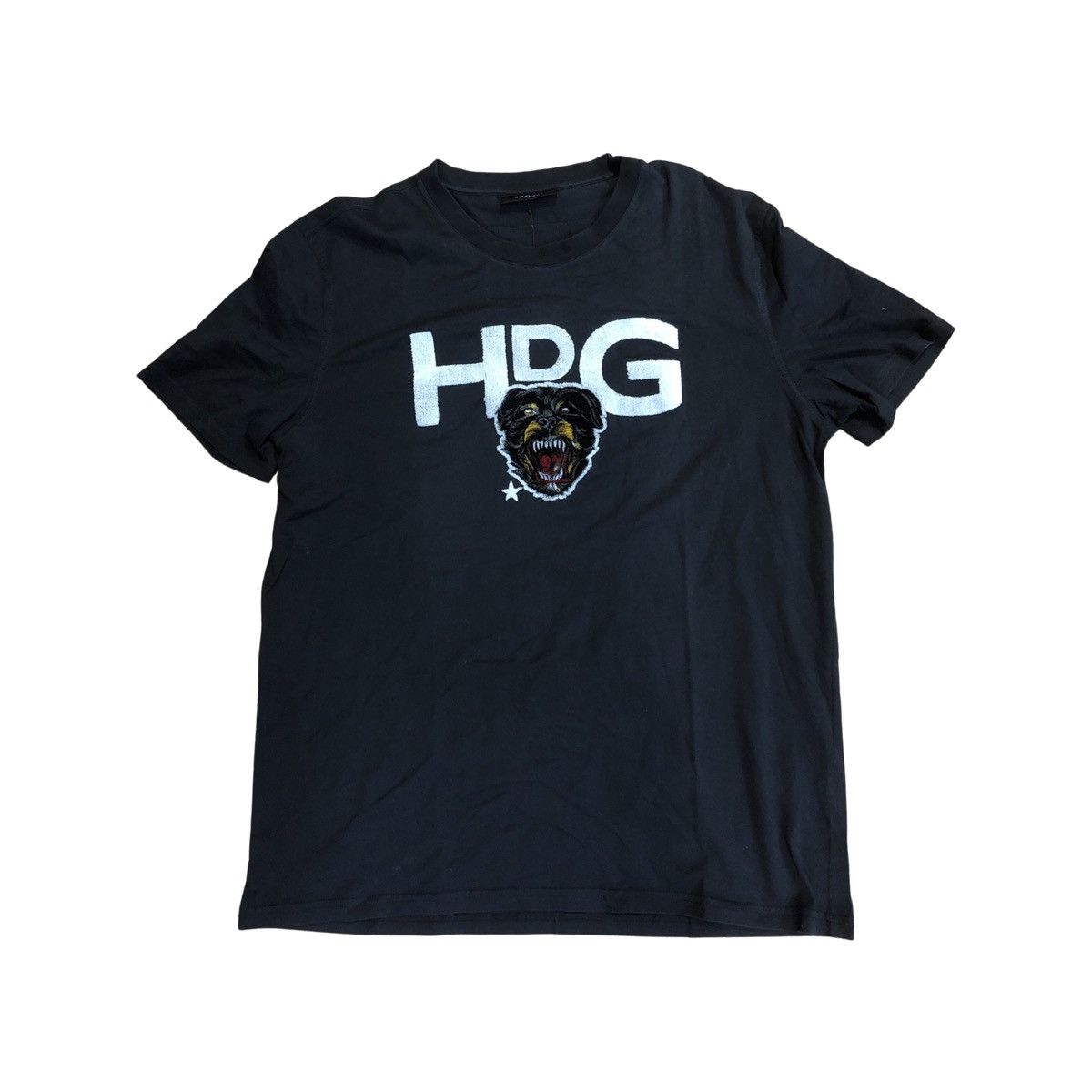 image of Givenchy Hdg Rottweiler Tee in Black, Men's (Size 2XL)