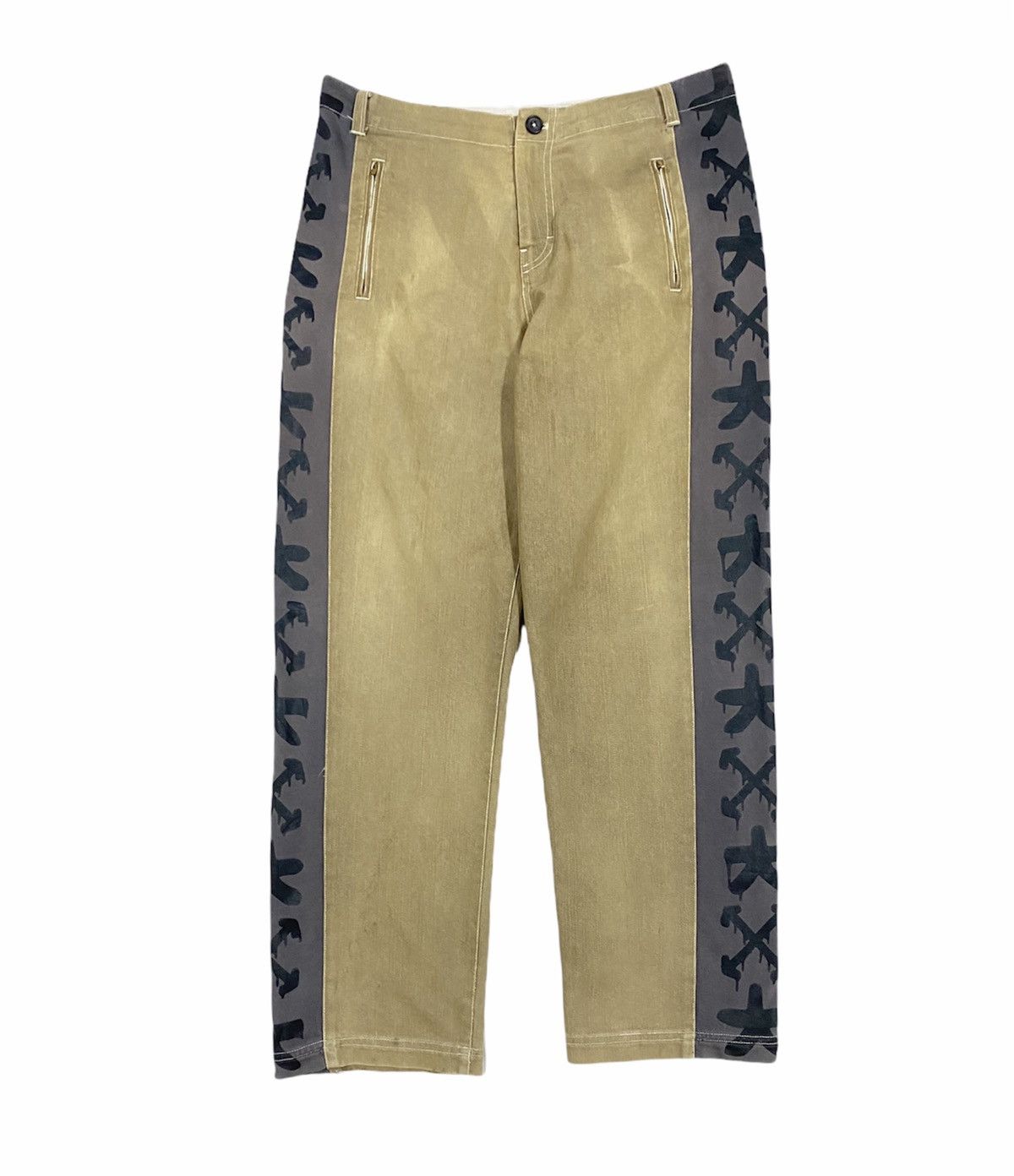 Haze Eric Haze Reconstructed Side Print Art Pants Size US 36 / EU 52 - 2 Thumbnail