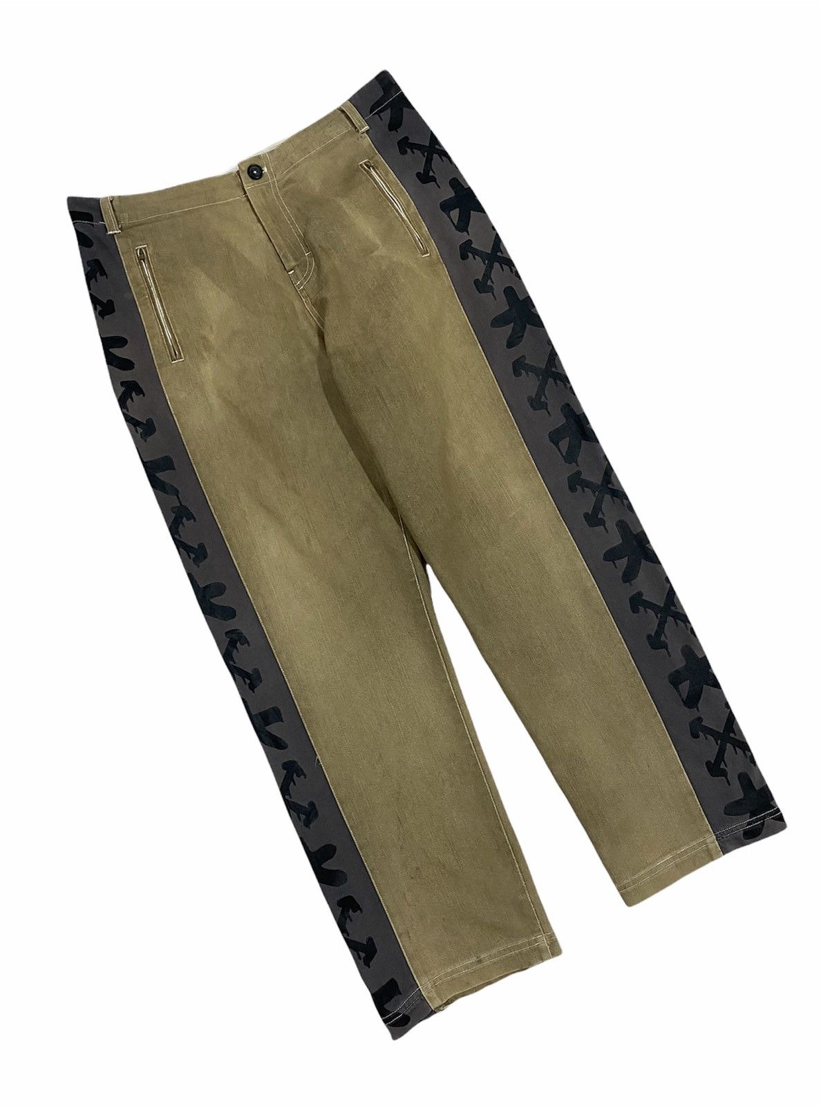Haze Eric Haze Reconstructed Side Print Art Pants Size US 36 / EU 52 - 6 Thumbnail