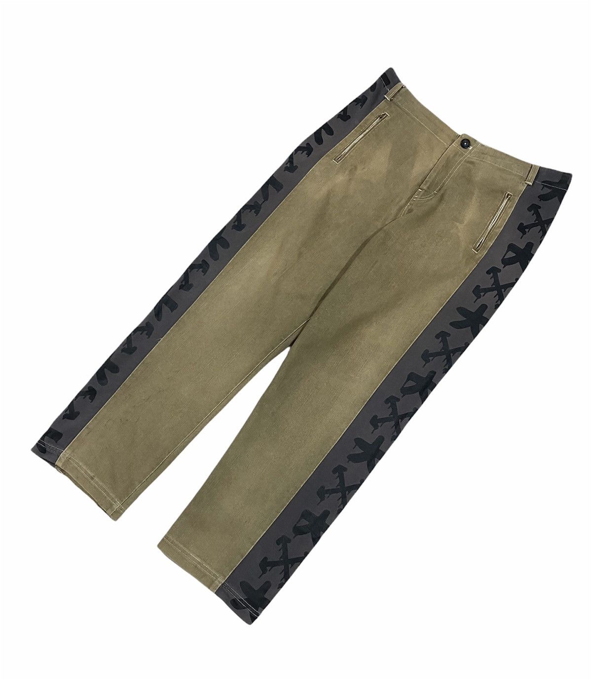 Haze Eric Haze Reconstructed Side Print Art Pants Size US 36 / EU 52 - 7 Thumbnail