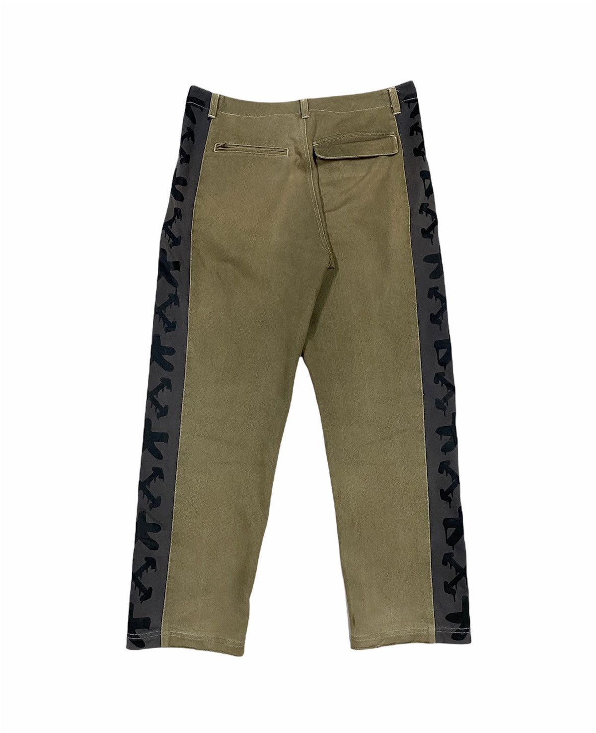 Haze Eric Haze Reconstructed Side Print Art Pants Size US 36 / EU 52 - 3 Thumbnail