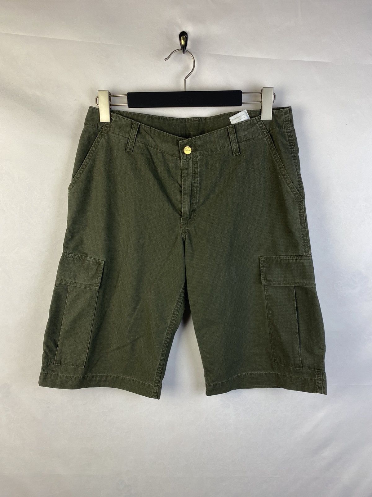 Carhartt × Vintage Vintage Carhartt Cargo Shorts Streetwear Travis style Size US 30 / EU 46 - 2 Thumbnail