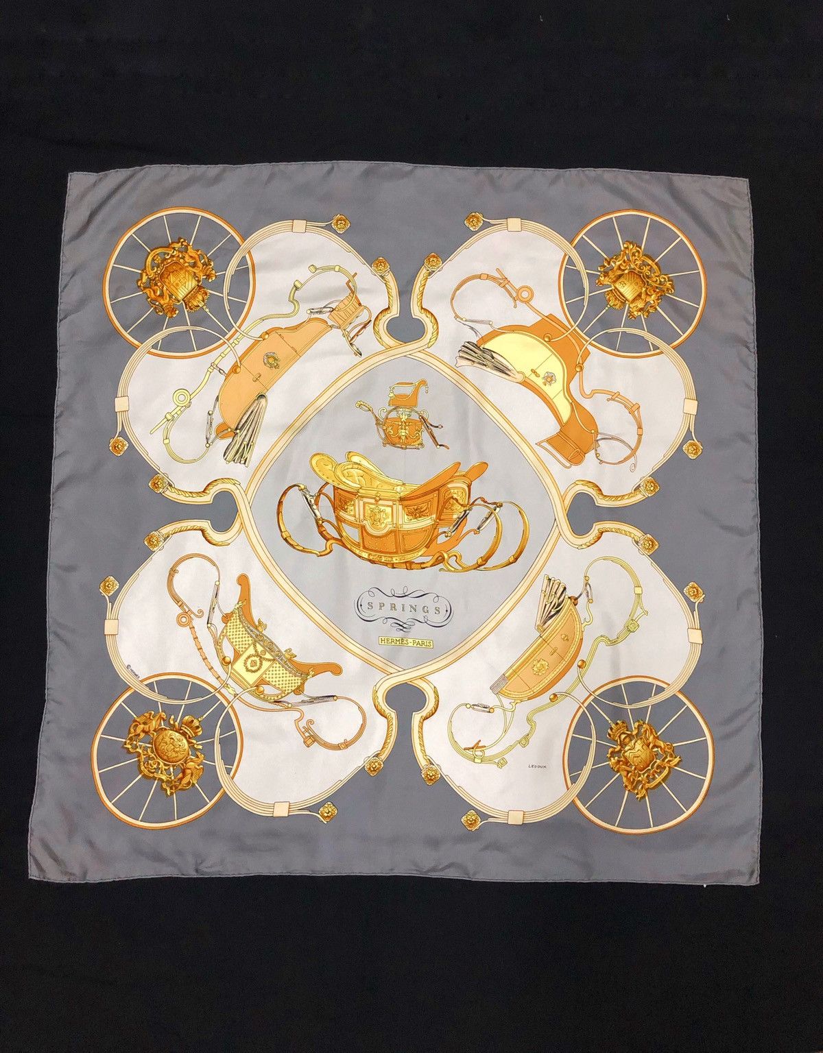 Hermes LIMITED🔥Hermés Opera Spring by Ledoux Silk Scarf Size ONE SIZE - 2 Thumbnail