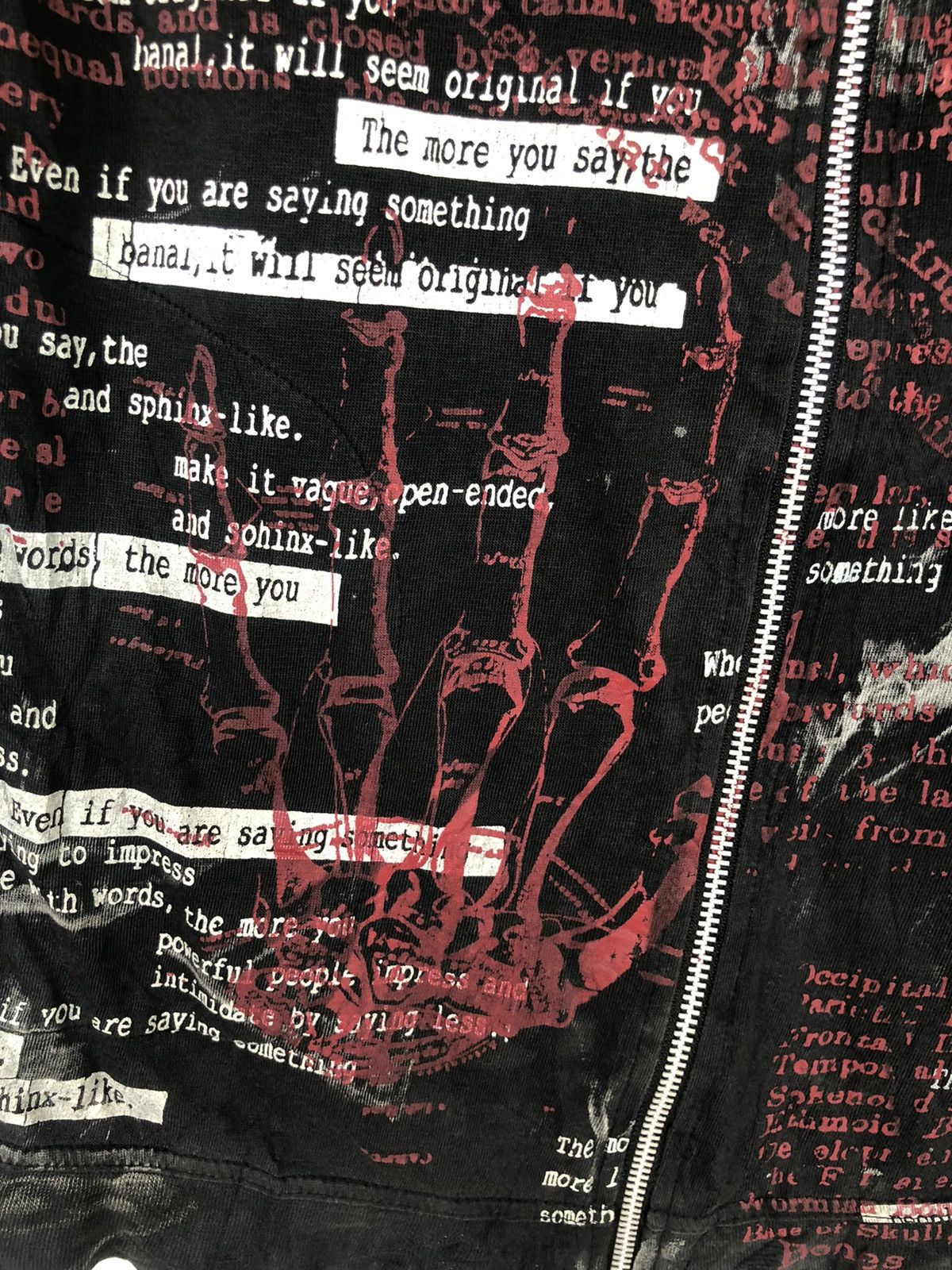 A.F.F.A. × Undercover SICK🔥H. Anarchy 🇯🇵 Poems Muslin Post Apocalypse Sweater Size US M / EU 48-50 / 2 - 6 Thumbnail