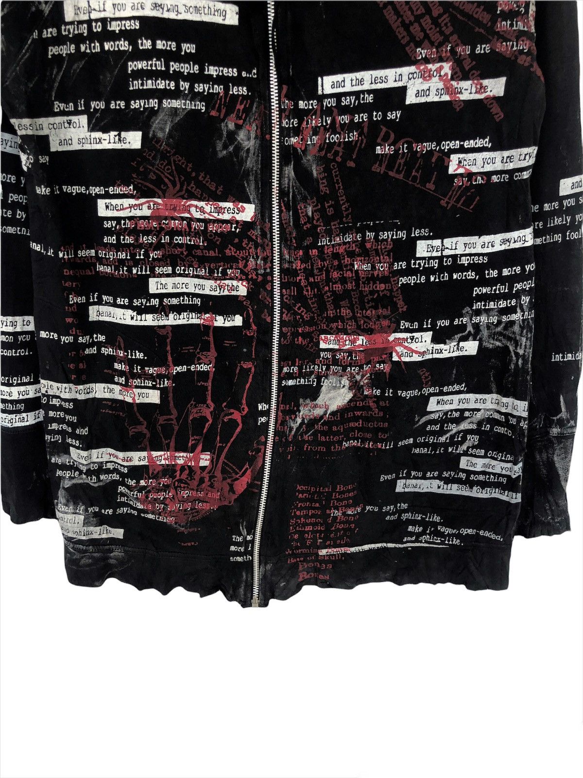 A.F.F.A. × Undercover SICK🔥H. Anarchy 🇯🇵 Poems Muslin Post Apocalypse Sweater Size US M / EU 48-50 / 2 - 4 Thumbnail