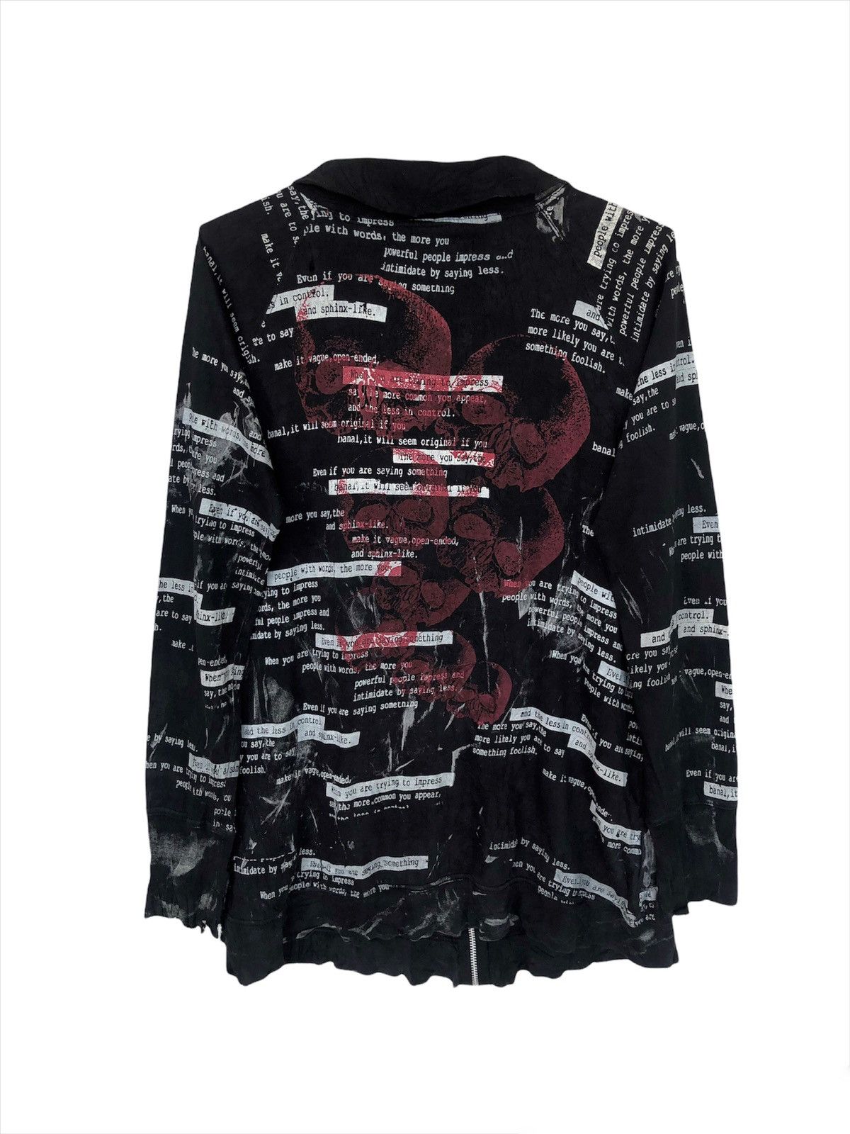 A.F.F.A. × Undercover SICK🔥H. Anarchy 🇯🇵 Poems Muslin Post Apocalypse Sweater Size US M / EU 48-50 / 2 - 3 Thumbnail