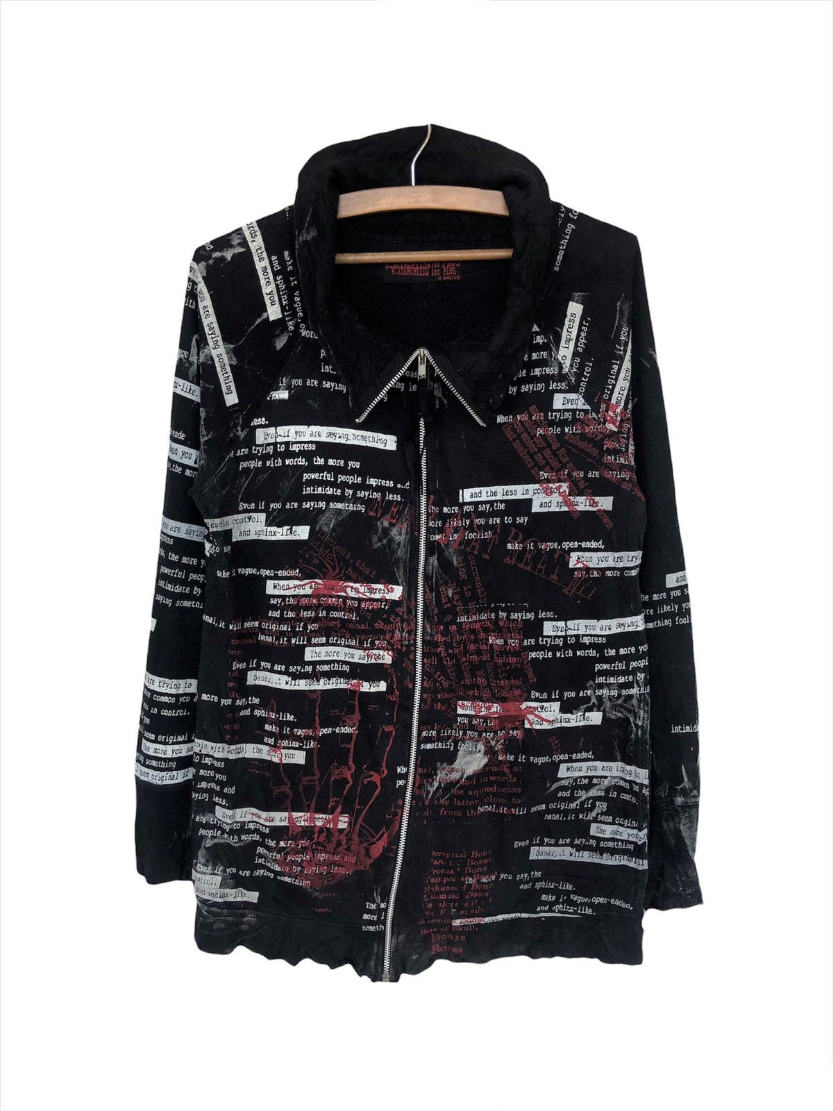 A.F.F.A. × Undercover SICK🔥H. Anarchy 🇯🇵 Poems Muslin Post Apocalypse Sweater Size US M / EU 48-50 / 2 - 2 Thumbnail