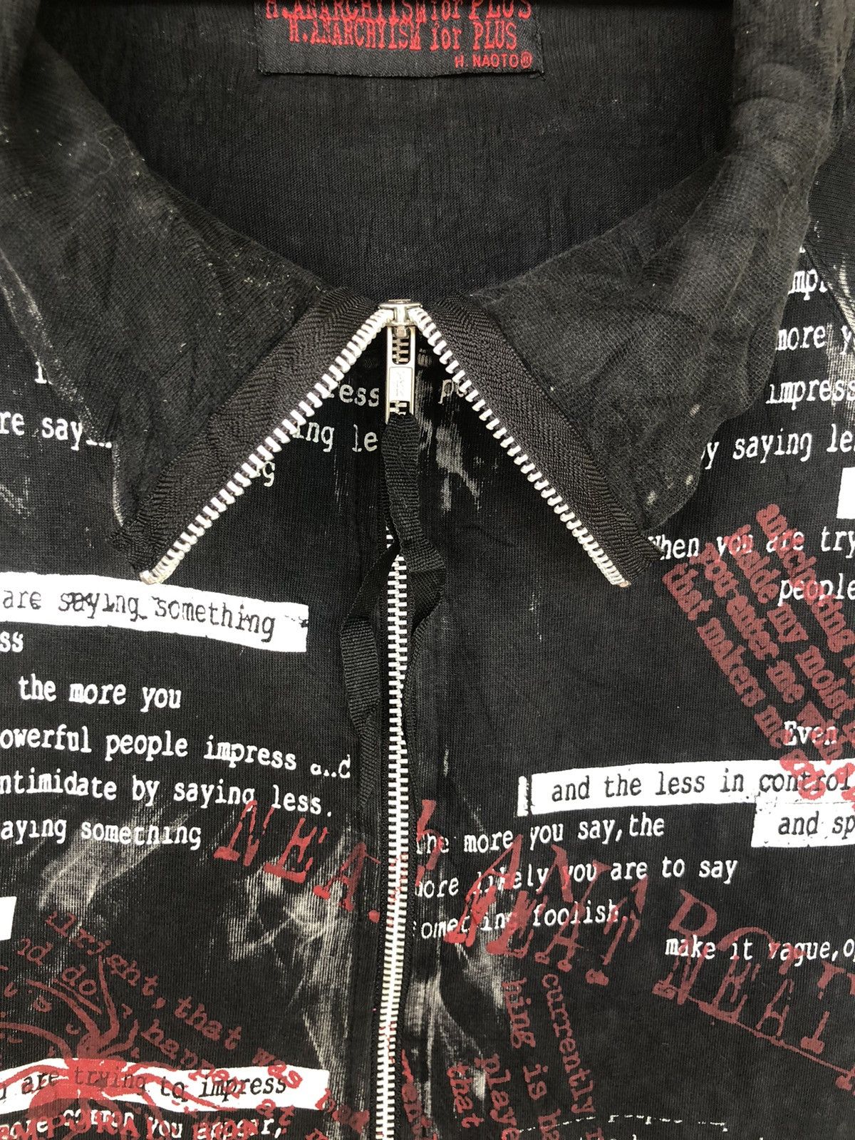 A.F.F.A. × Undercover SICK🔥H. Anarchy 🇯🇵 Poems Muslin Post Apocalypse Sweater Size US M / EU 48-50 / 2 - 9 Thumbnail
