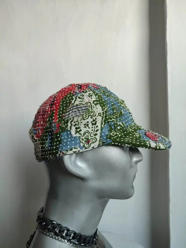 Handmade Custom Made Distressed Paisley Hats Size ONE SIZE - 4 Thumbnail