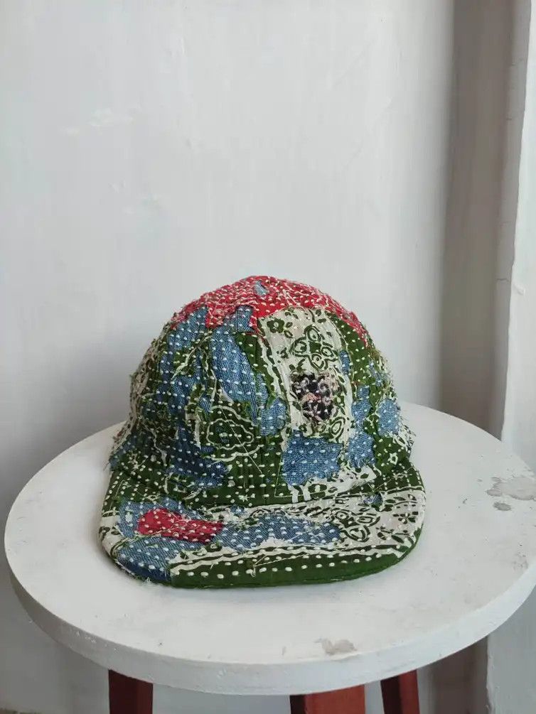 Handmade Custom Made Distressed Paisley Hats Size ONE SIZE - 9 Thumbnail