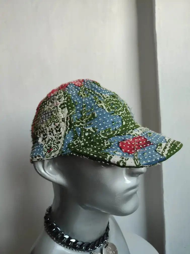 Handmade Custom Made Distressed Paisley Hats Size ONE SIZE - 5 Thumbnail