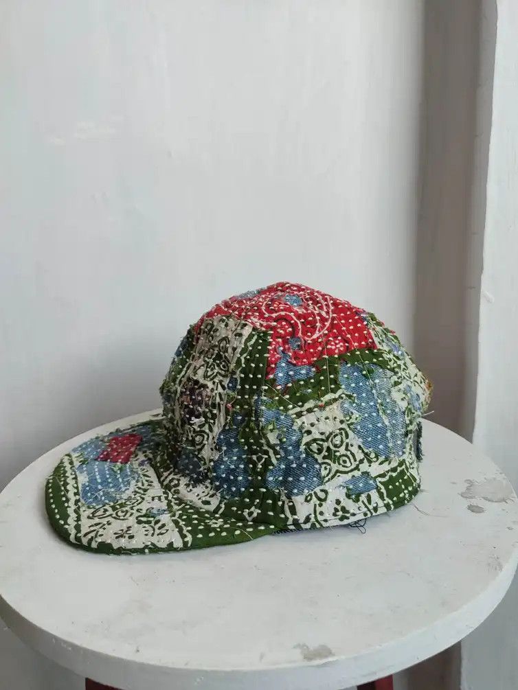 Handmade Custom Made Distressed Paisley Hats Size ONE SIZE - 8 Thumbnail