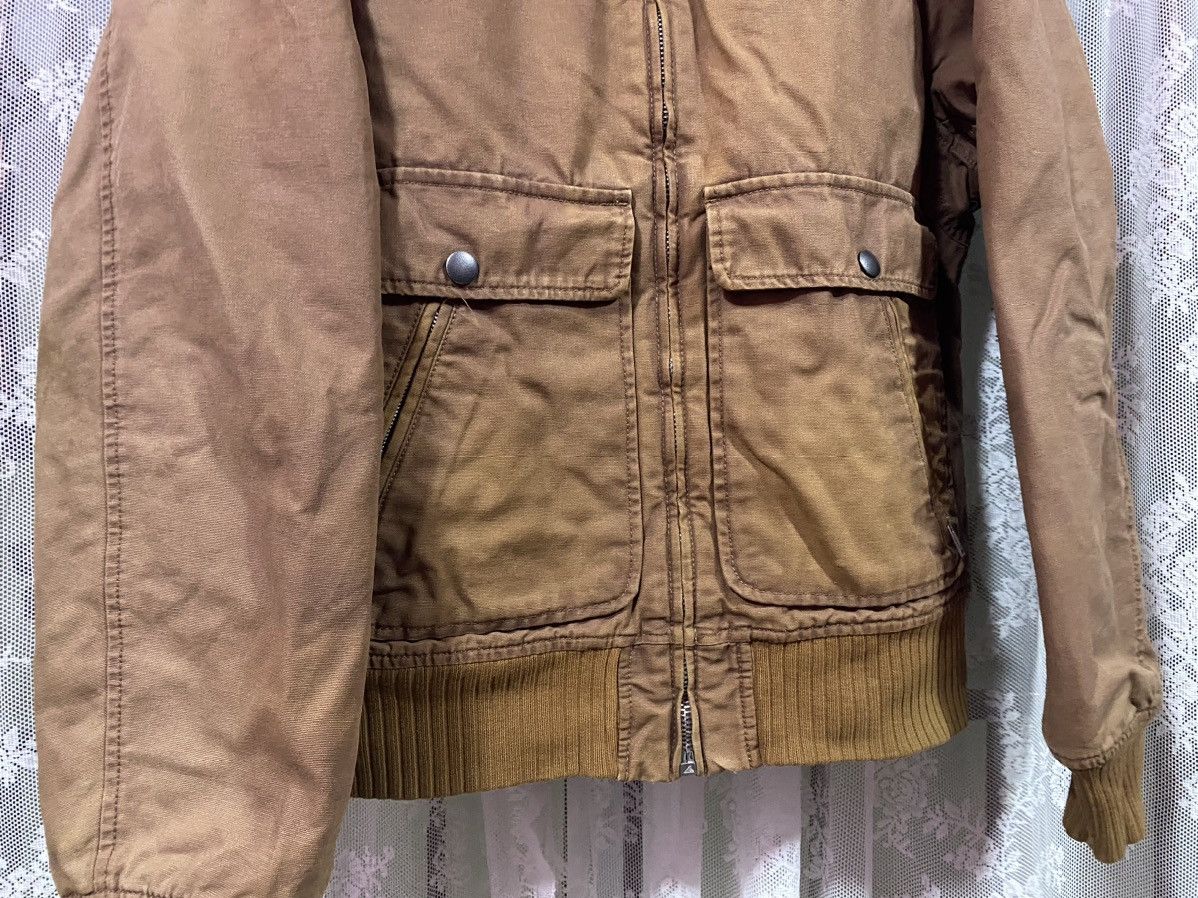 Diesel Vintage Diesel W1 Bomber Jacket Rare Design Size US XL / EU 56 / 4 - 8 Thumbnail