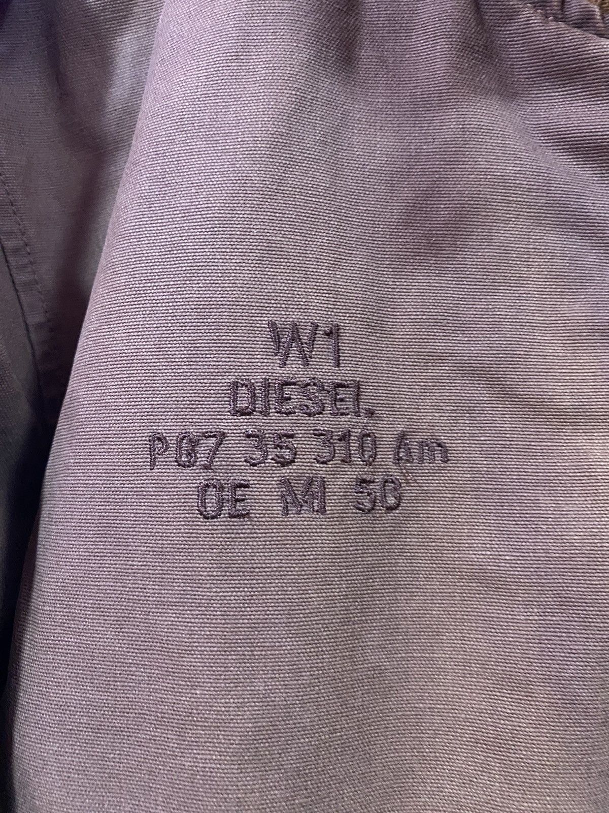 Diesel Vintage Diesel W1 Bomber Jacket Rare Design Size US XL / EU 56 / 4 - 6 Thumbnail