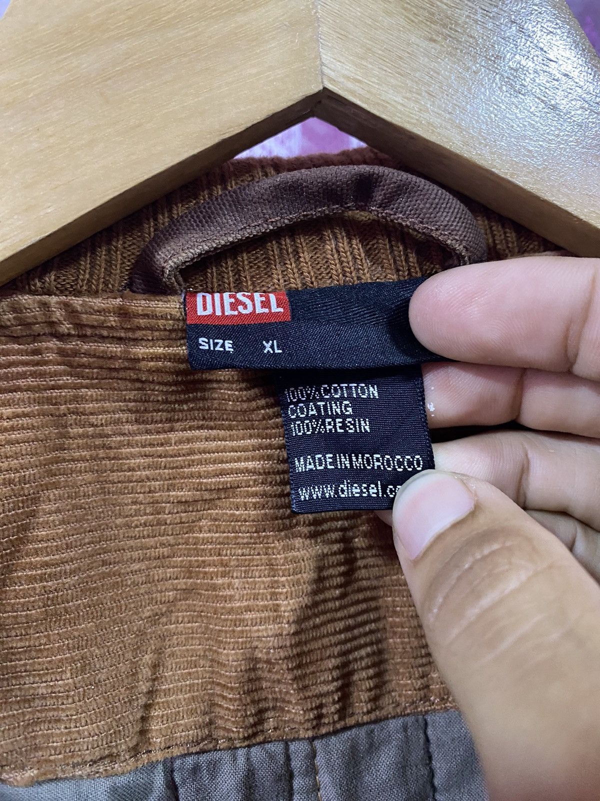 Diesel Vintage Diesel W1 Bomber Jacket Rare Design Size US XL / EU 56 / 4 - 10 Thumbnail