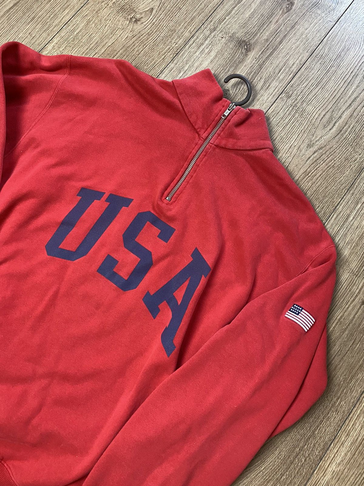 Vintage Vintage Sweatshirts Polo Ralph Lauren Sport Big Logo USA Size US L / EU 52-54 / 3 - 2 Thumbnail