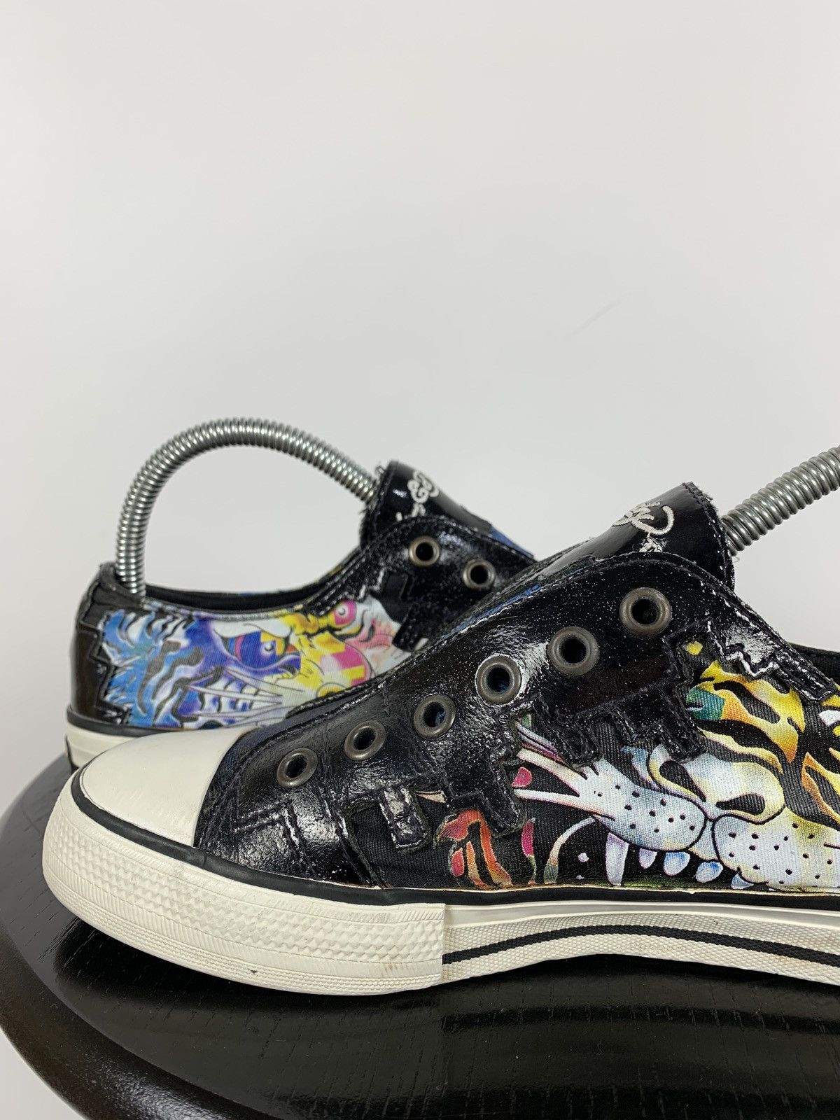 Christian Audigier Vintage Ed Hardy Low Top Sneakers Size US 8 / IT 38 - 14 Thumbnail