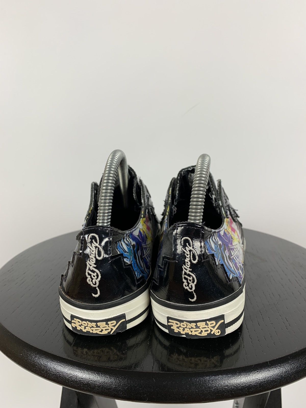 Christian Audigier Vintage Ed Hardy Low Top Sneakers Size US 8 / IT 38 - 8 Thumbnail