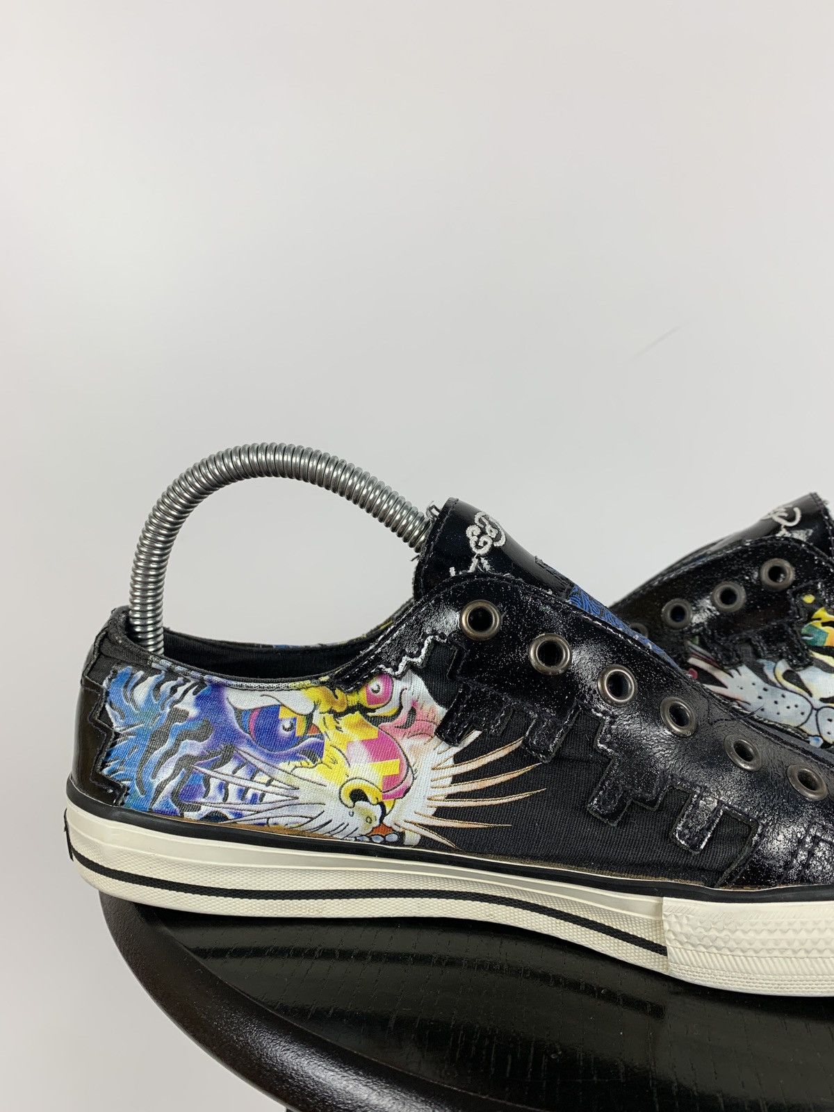 Christian Audigier Vintage Ed Hardy Low Top Sneakers Size US 8 / IT 38 - 16 Thumbnail