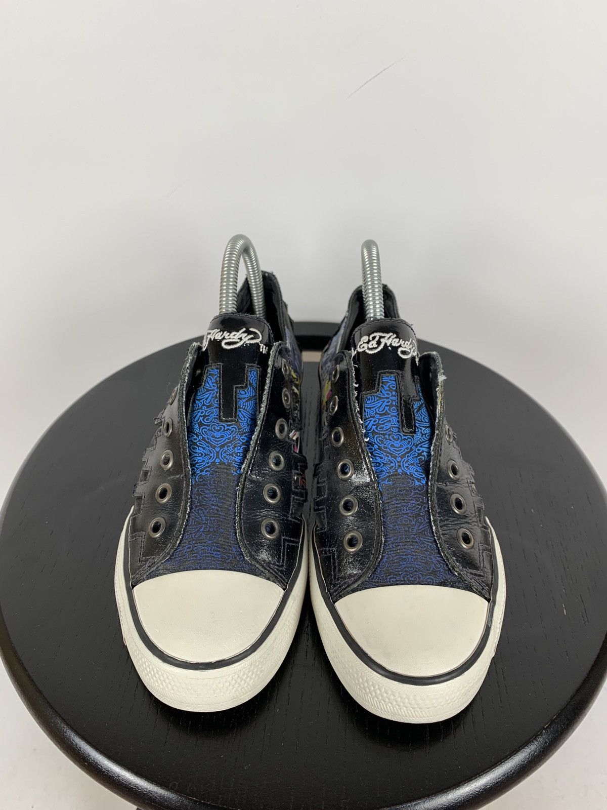 Christian Audigier Vintage Ed Hardy Low Top Sneakers Size US 8 / IT 38 - 5 Thumbnail