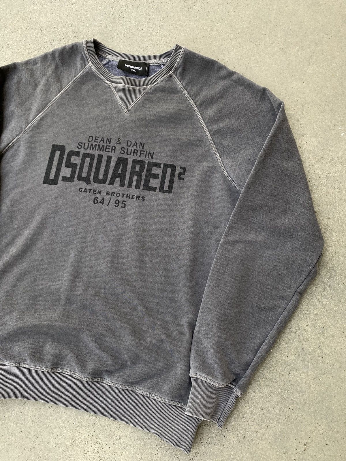Dsquared2 Dsquared2 sweatshirt big logo Size US XXL / EU 58 / 5 - 2 Thumbnail