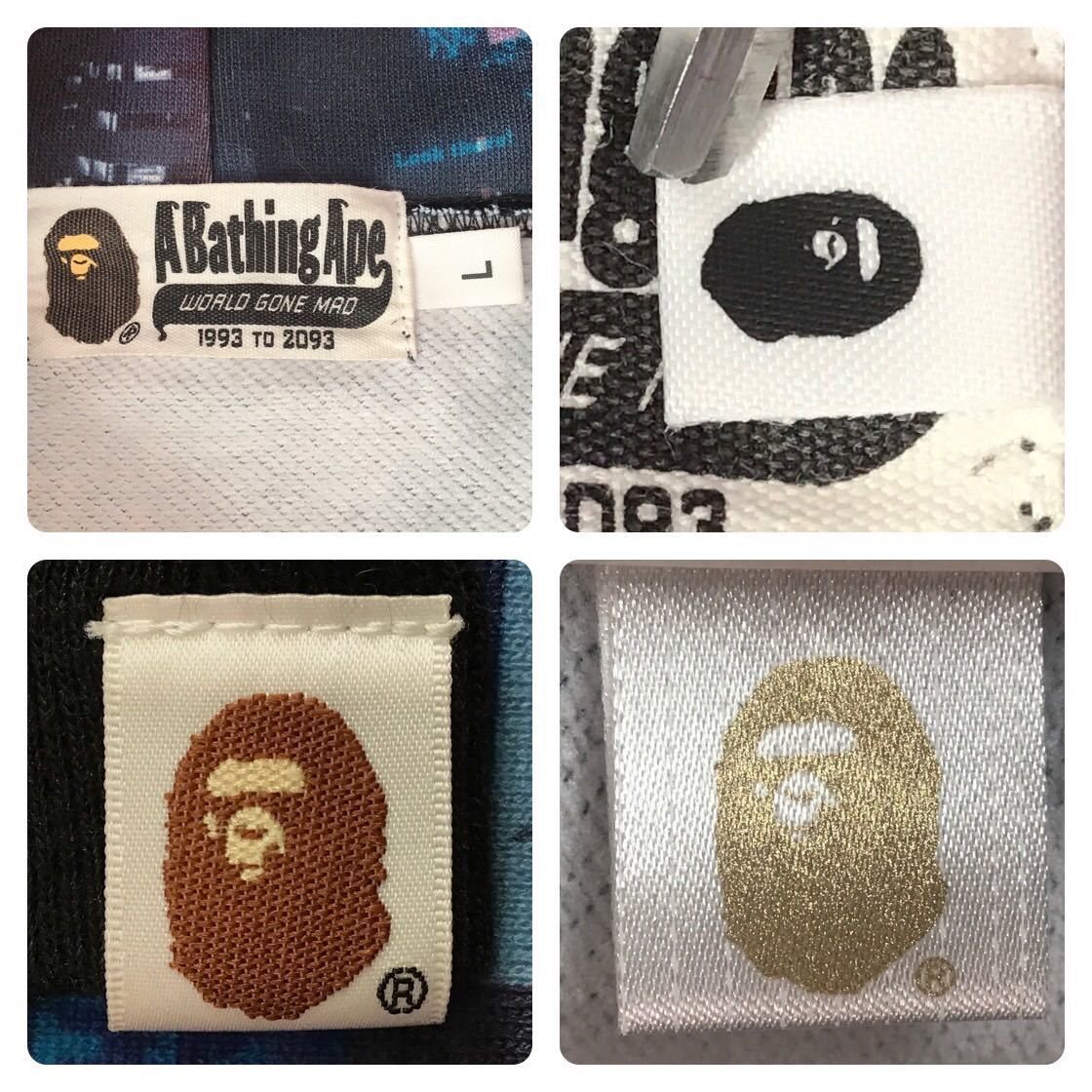 Bape BAPE NEON TOKYO pullover hoodie a bathing ape Size US L / EU 52-54 / 3 - 8 Thumbnail