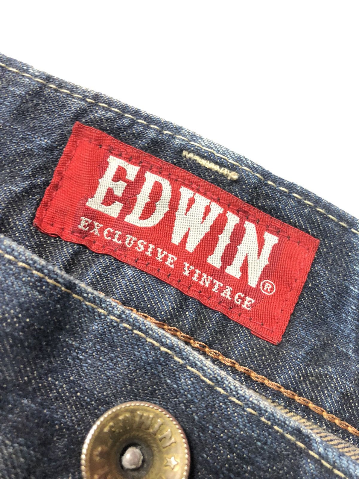 Edwin × Vintage VINTAGE EDWIN EXCLUSIVE VINTAGE XU DISSTRESSED DENIM JAPAN Size US 30 / EU 46 - 7 Thumbnail