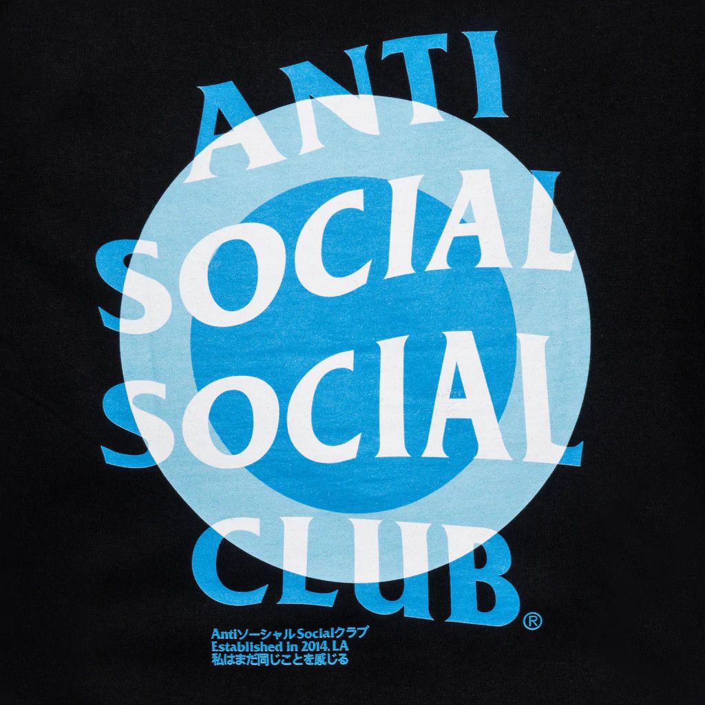 Anti Social Social Club DS ASSC F/A 2022 Impatient Black Tee Bape kith kaws supreme Size US L / EU 52-54 / 3 - 3 Thumbnail