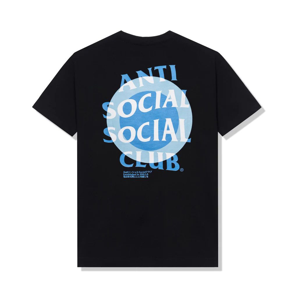 Anti Social Social Club DS ASSC F/A 2022 Impatient Black Tee Bape kith kaws  supreme | Grailed