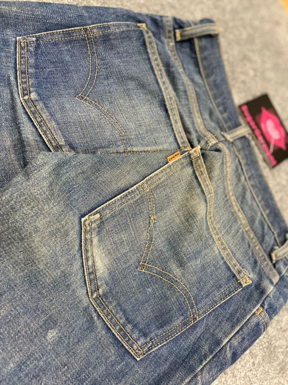 Levi's Levis 684 Bell Bottom Big E Flare bootcut Talon Jeans Size US 29 - 7 Thumbnail