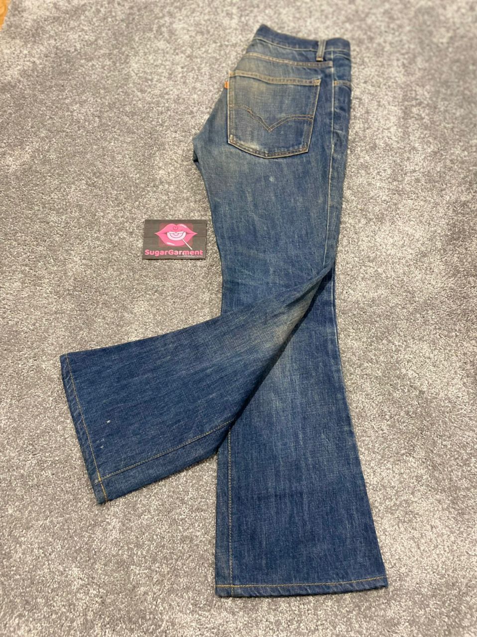 Levi's Levis 684 Bell Bottom Big E Flare bootcut Talon Jeans Size US 29 - 8 Thumbnail