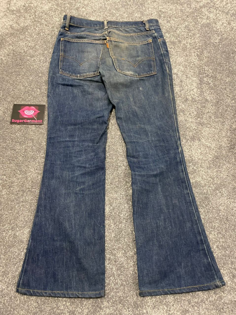 Levi's Levis 684 Bell Bottom Big E Flare bootcut Talon Jeans Size US 29 - 6 Thumbnail