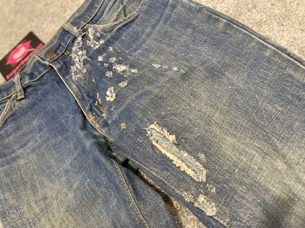 Levi's Levis 684 Bell Bottom Big E Flare bootcut Talon Jeans Size US 29 - 11 Thumbnail