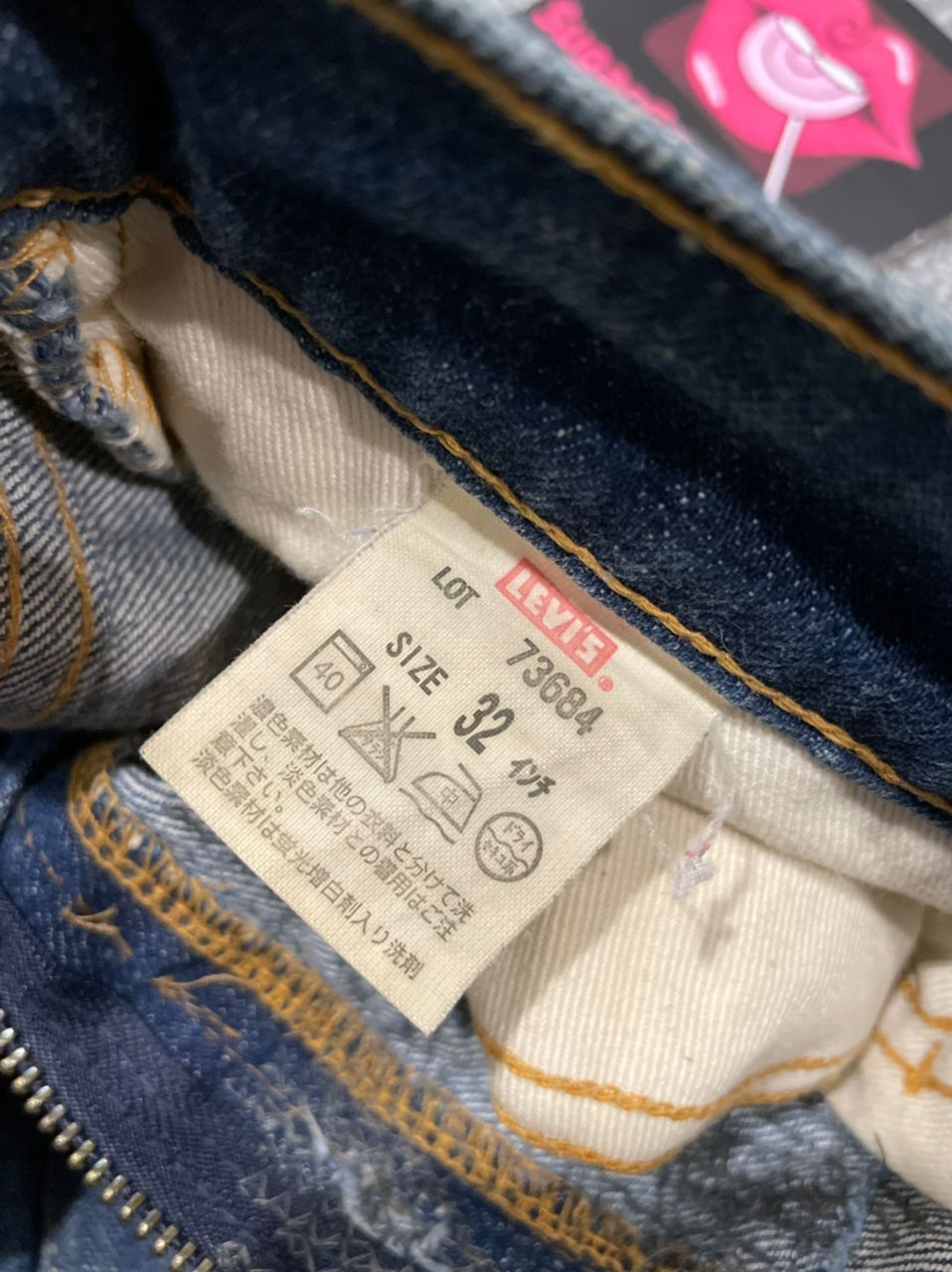 Levi's Levis 684 Bell Bottom Big E Flare bootcut Talon Jeans Size US 29 - 4 Thumbnail