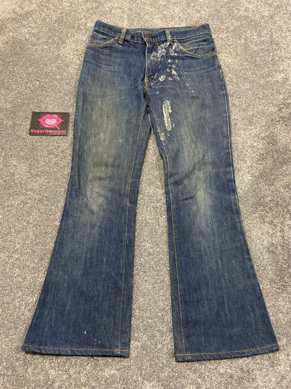 Levi's Levis 684 Bell Bottom Big E Flare bootcut Talon Jeans Size US 29 - 1 Thumbnail