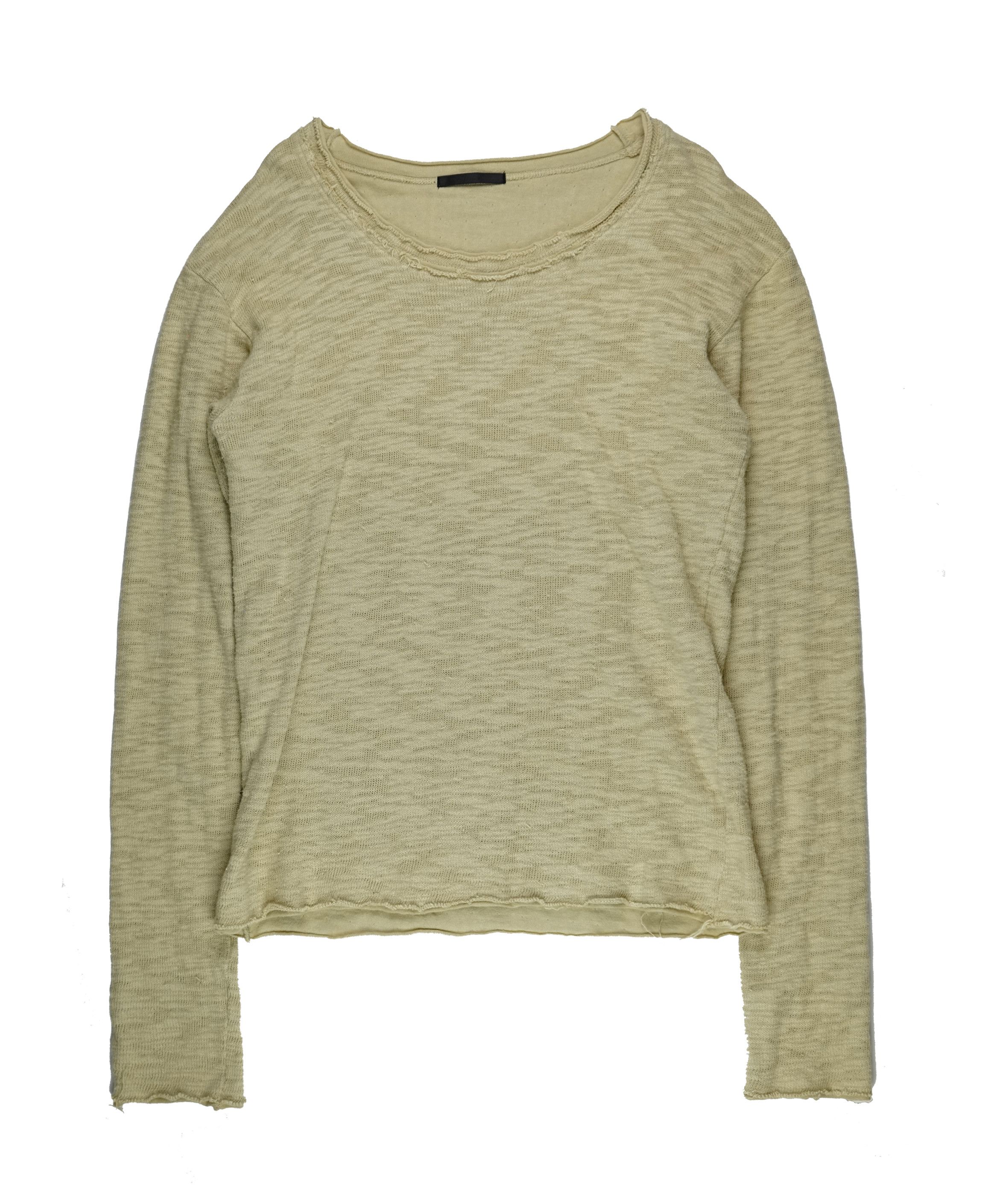 Raw Hem Sweater