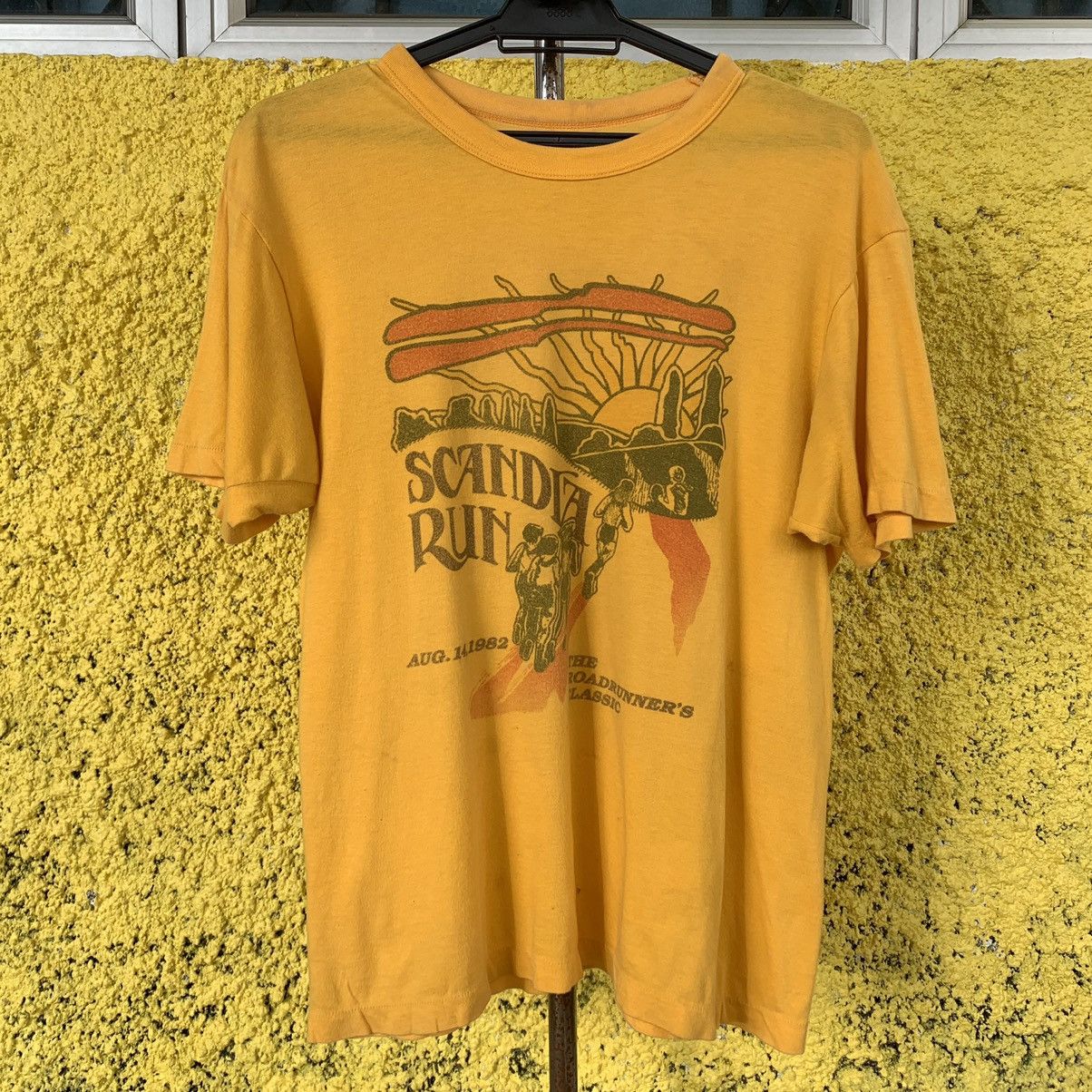 Vintage Scandia Run vintage tee 80s Size US M / EU 48-50 / 2 - 1 Thumbnail