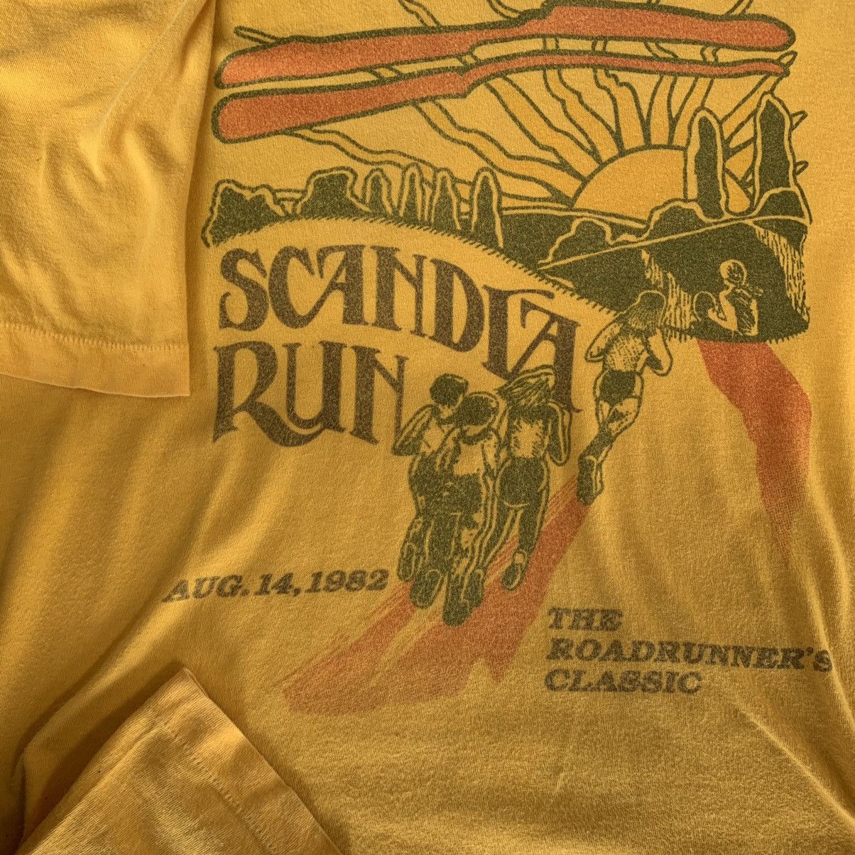 Vintage Scandia Run vintage tee 80s Size US M / EU 48-50 / 2 - 4 Thumbnail