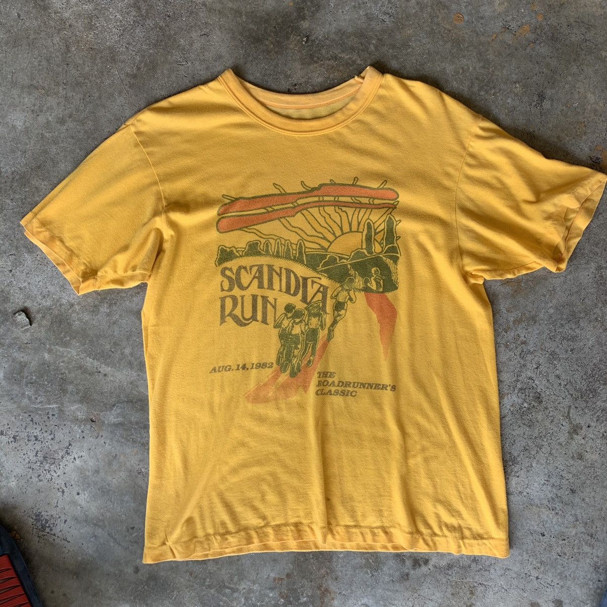 Vintage Scandia Run vintage tee 80s Size US M / EU 48-50 / 2 - 5 Thumbnail