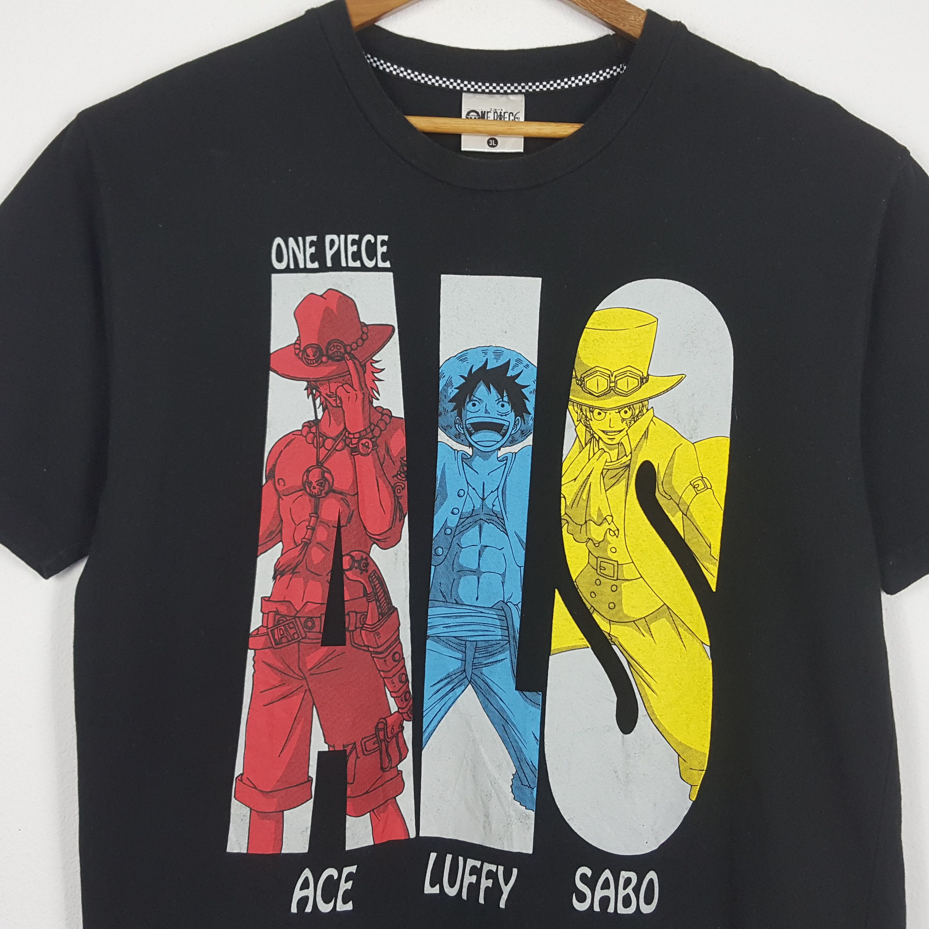 Japanese Brand × One Piece × Vintage Vintage One Piece X Gorillas Style Japanese Anime Manga Size US XL / EU 56 / 4 - 2 Thumbnail