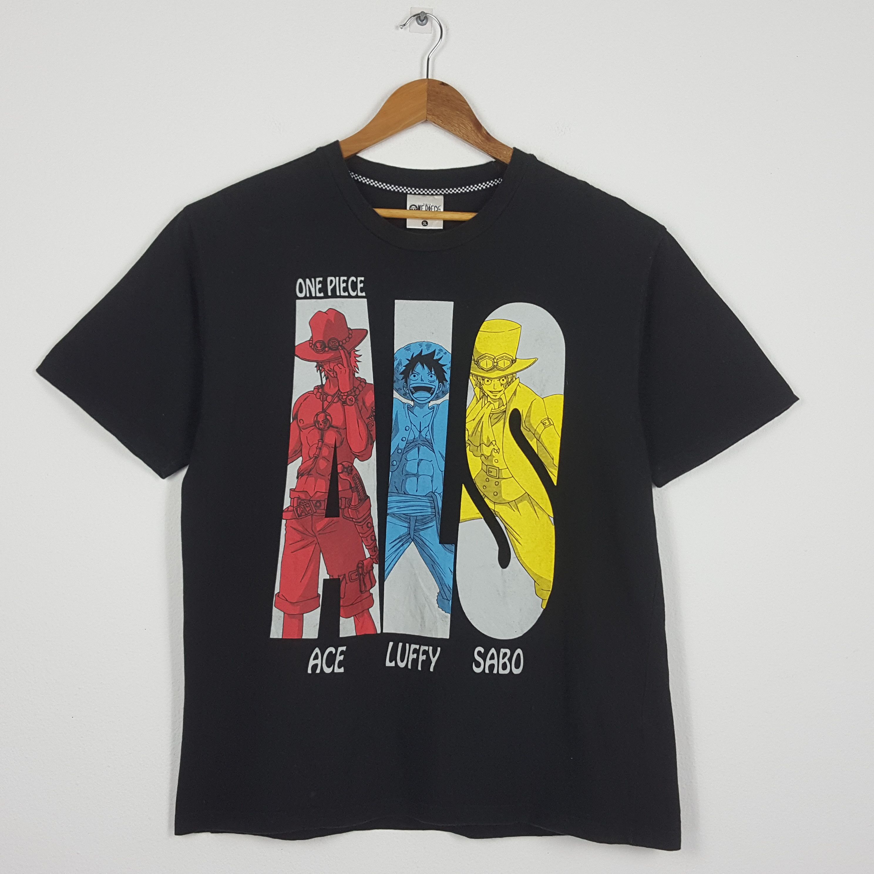 Japanese Brand × One Piece × Vintage Vintage One Piece X Gorillas Style Japanese Anime Manga Size US XL / EU 56 / 4 - 1 Thumbnail