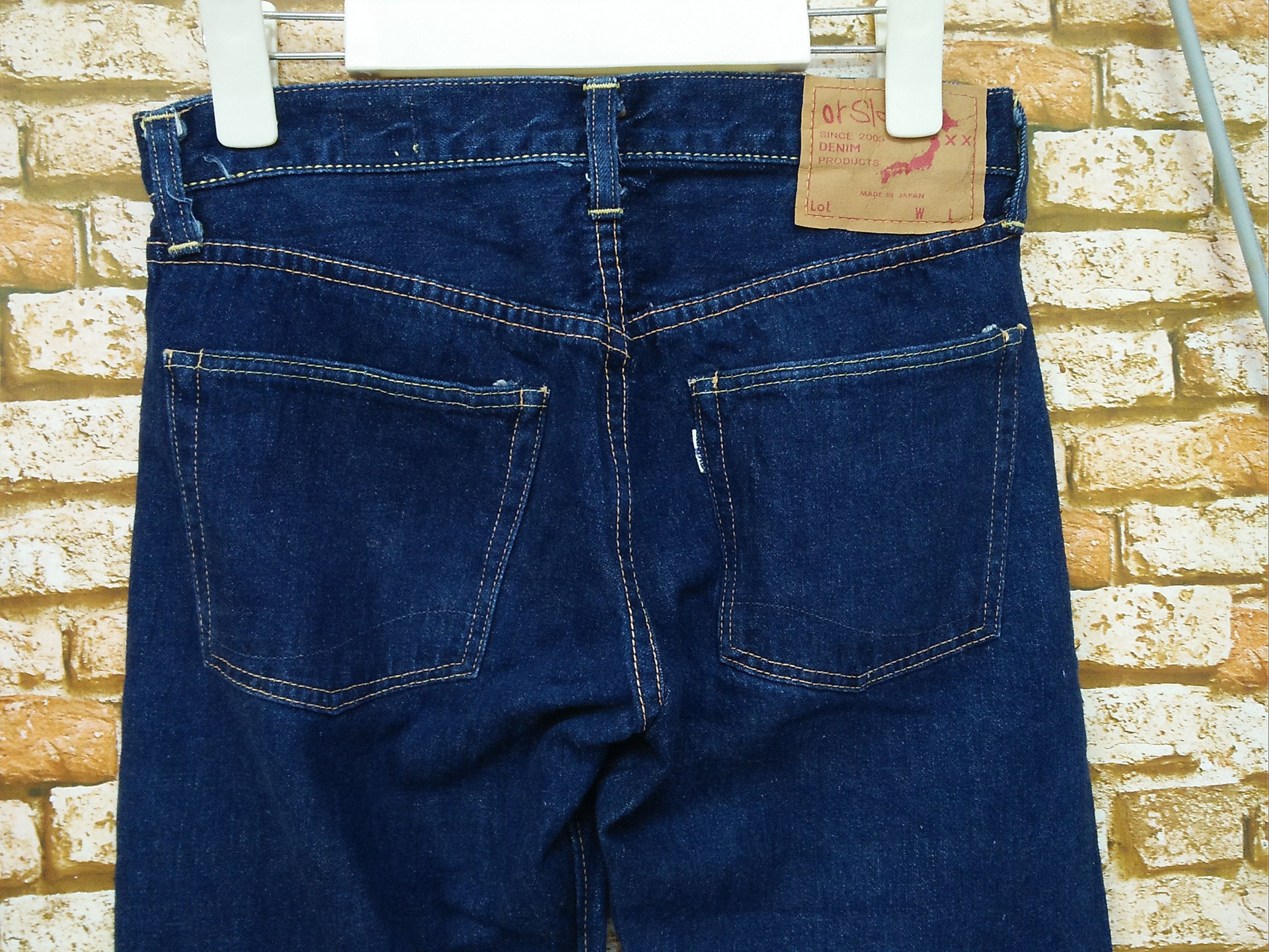 Orslow ORSLOW 105 Japan DENIM SELVEDGE (B110) w28 Size US 28 / EU 44 - 4 Thumbnail