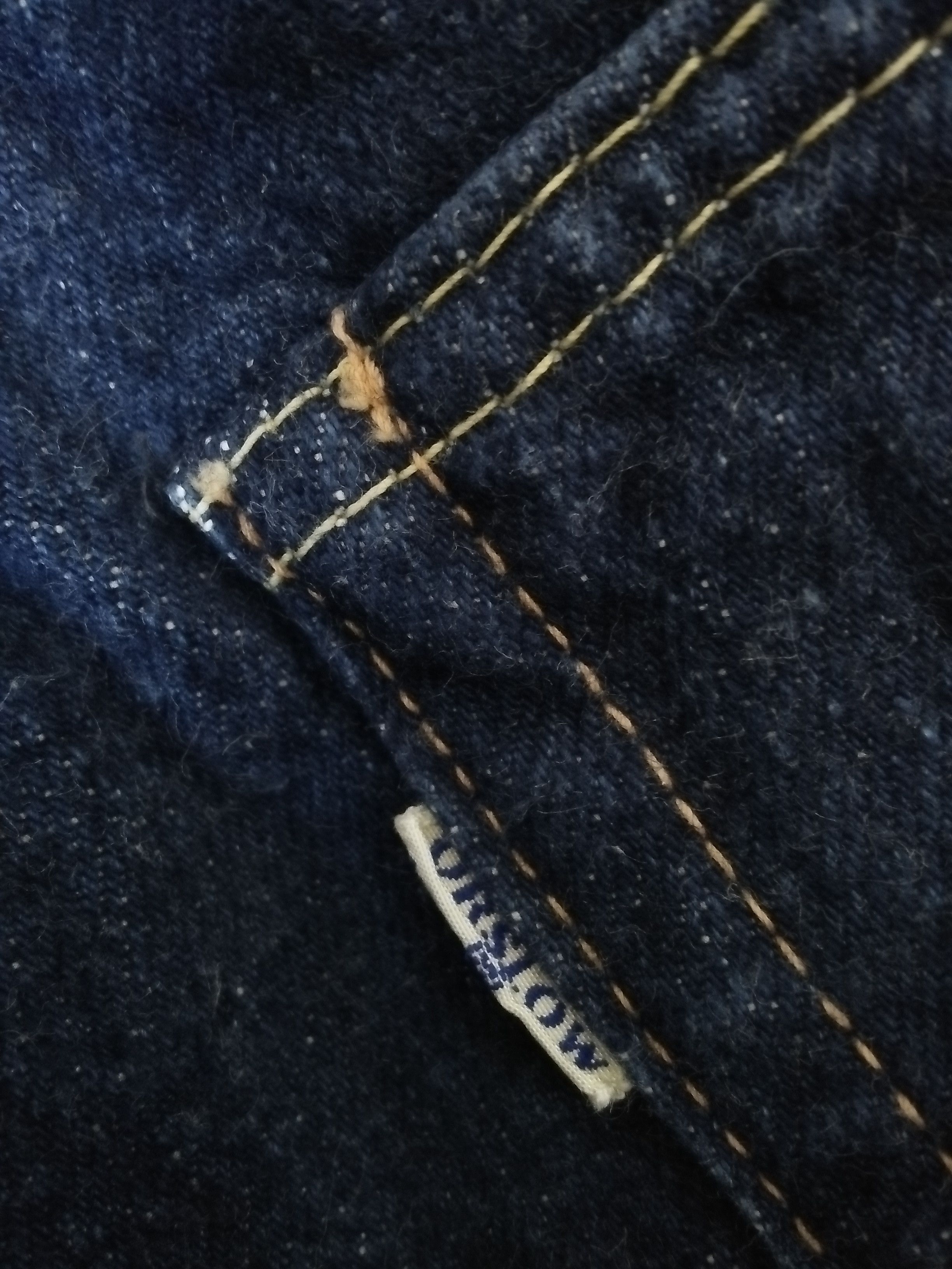 Orslow ORSLOW 105 Japan DENIM SELVEDGE (B110) w28 Size US 28 / EU 44 - 12 Thumbnail