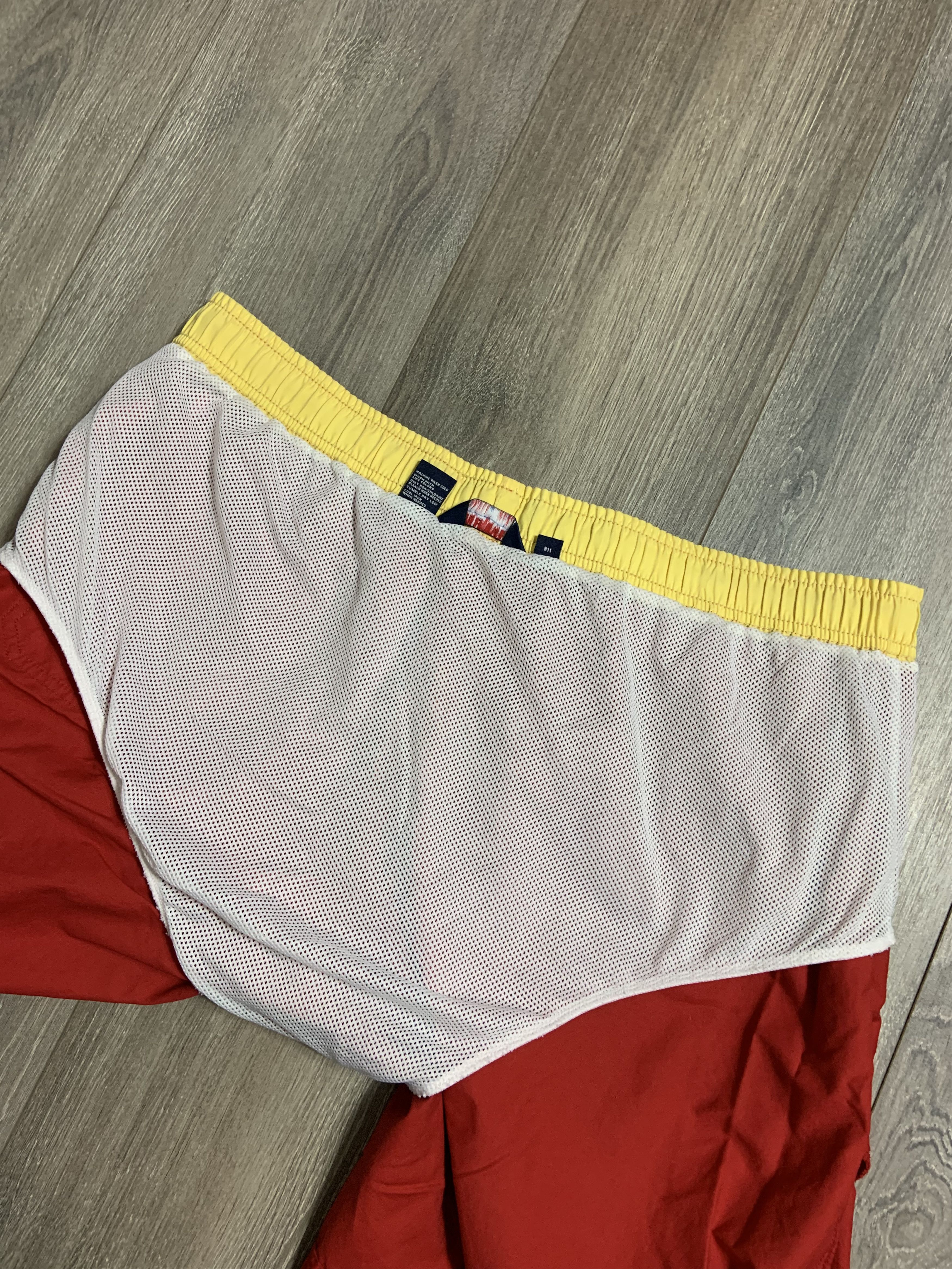 Polo Ralph Lauren 90s Polo Sport Swim Trunks / Shorts Size US 36 / EU 52 - 11 Thumbnail