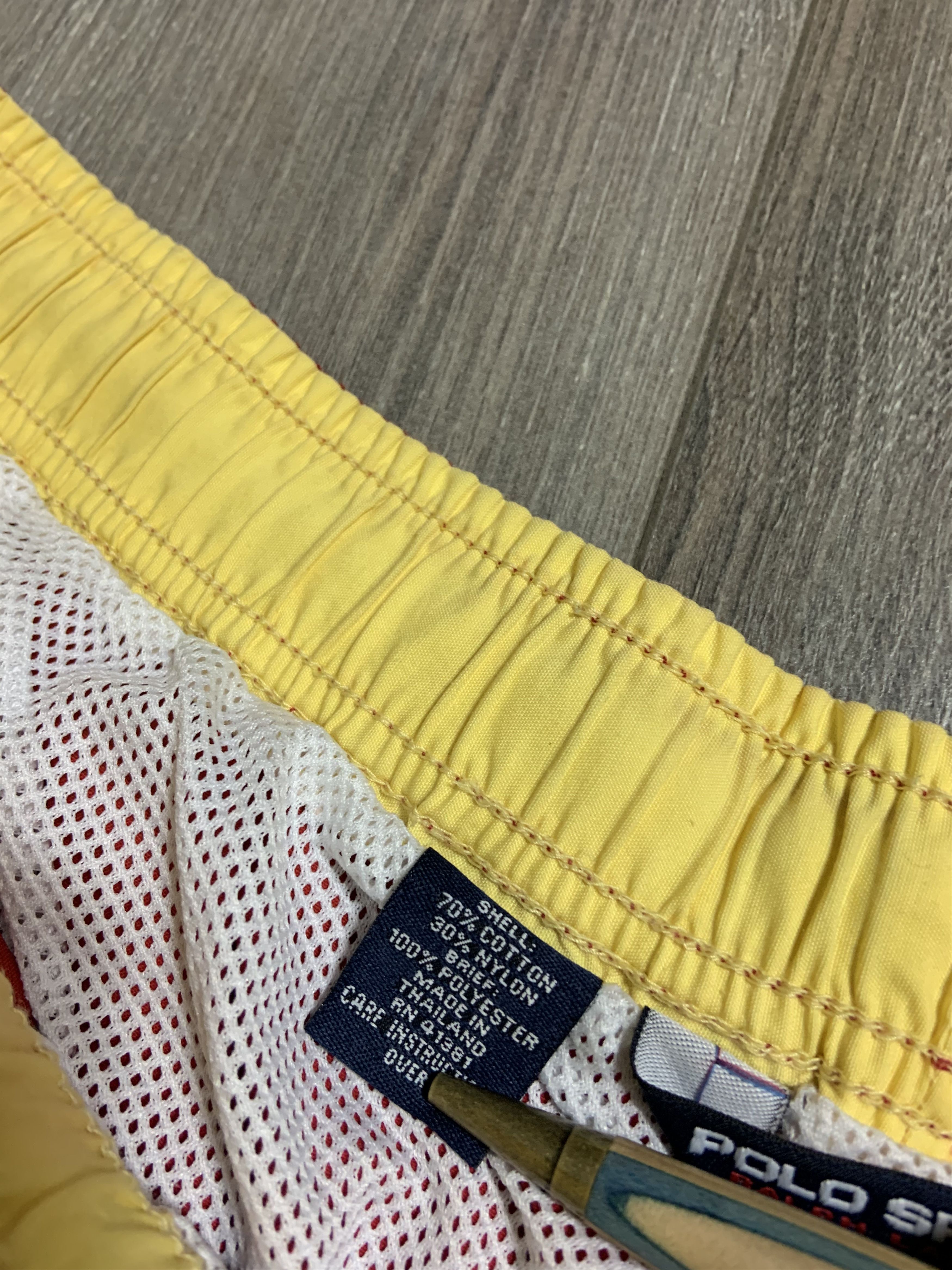Polo Ralph Lauren 90s Polo Sport Swim Trunks / Shorts Size US 36 / EU 52 - 5 Thumbnail