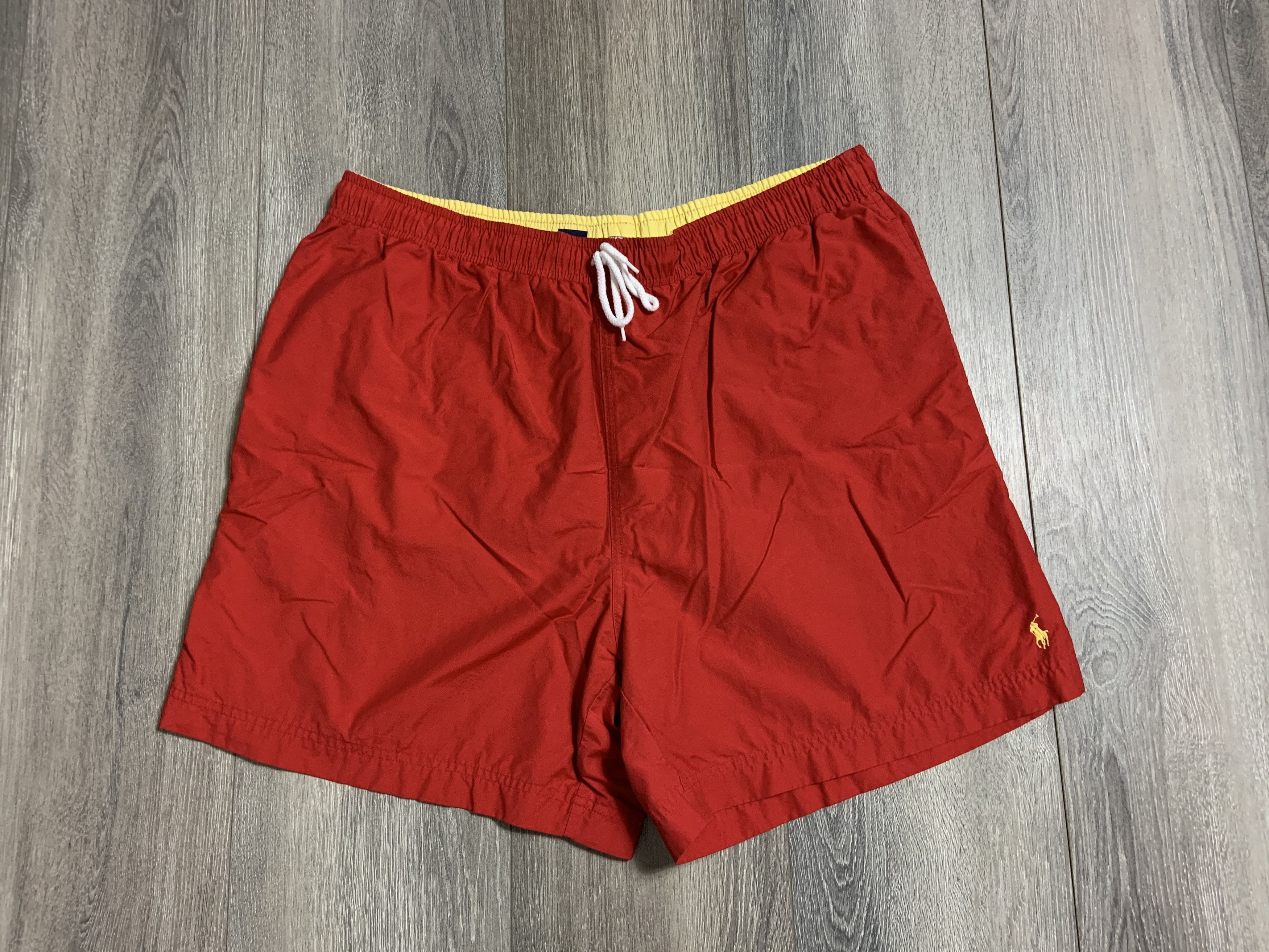 Polo Ralph Lauren 90s Polo Sport Swim Trunks / Shorts Size US 36 / EU 52 - 2 Thumbnail