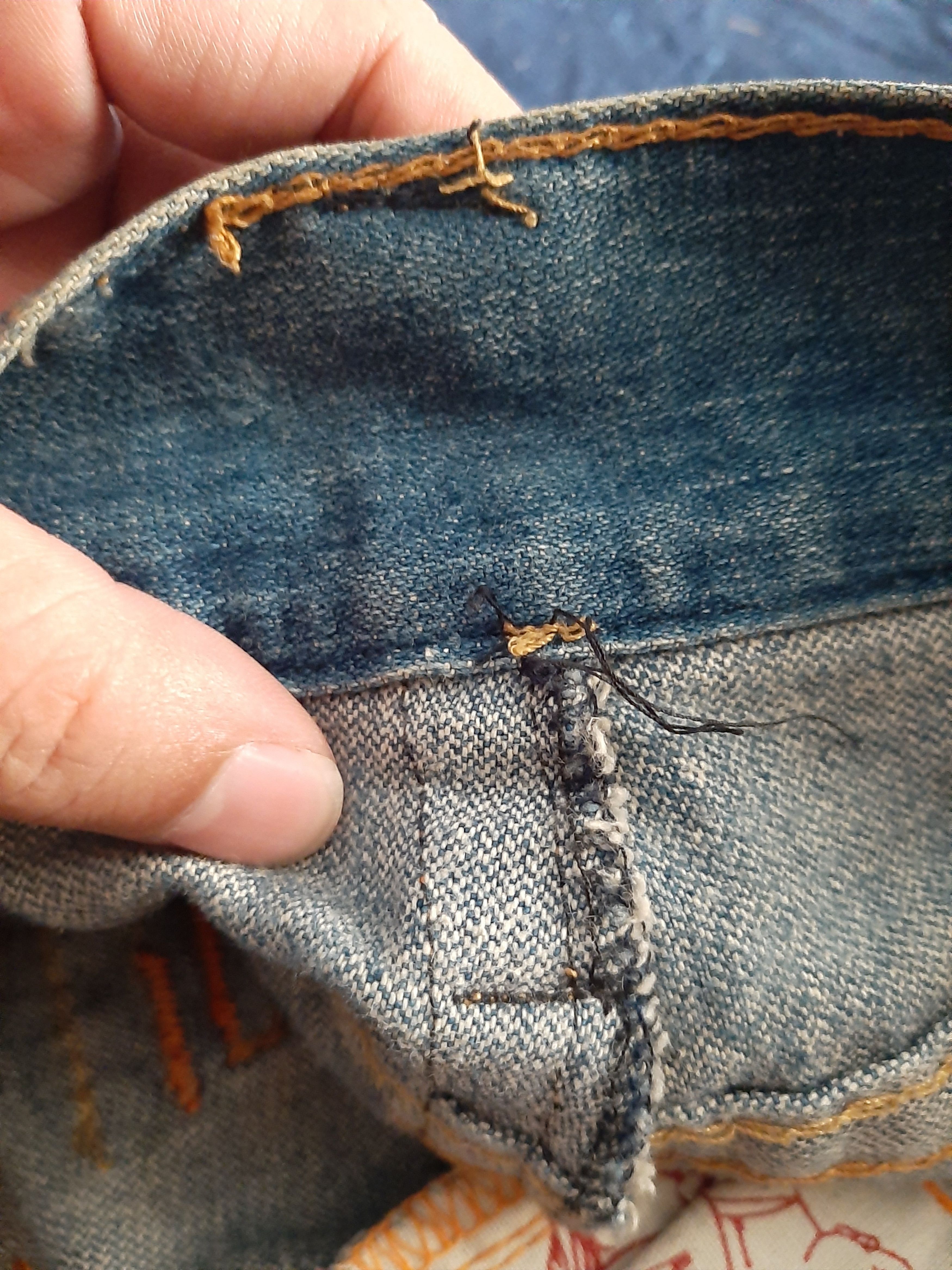 True Religion × Vintage VINTAGE TRUE RELIGION JOEY DISTRESSED DENIM USA 🇺🇸 Size US 32 / EU 48 - 16 Thumbnail