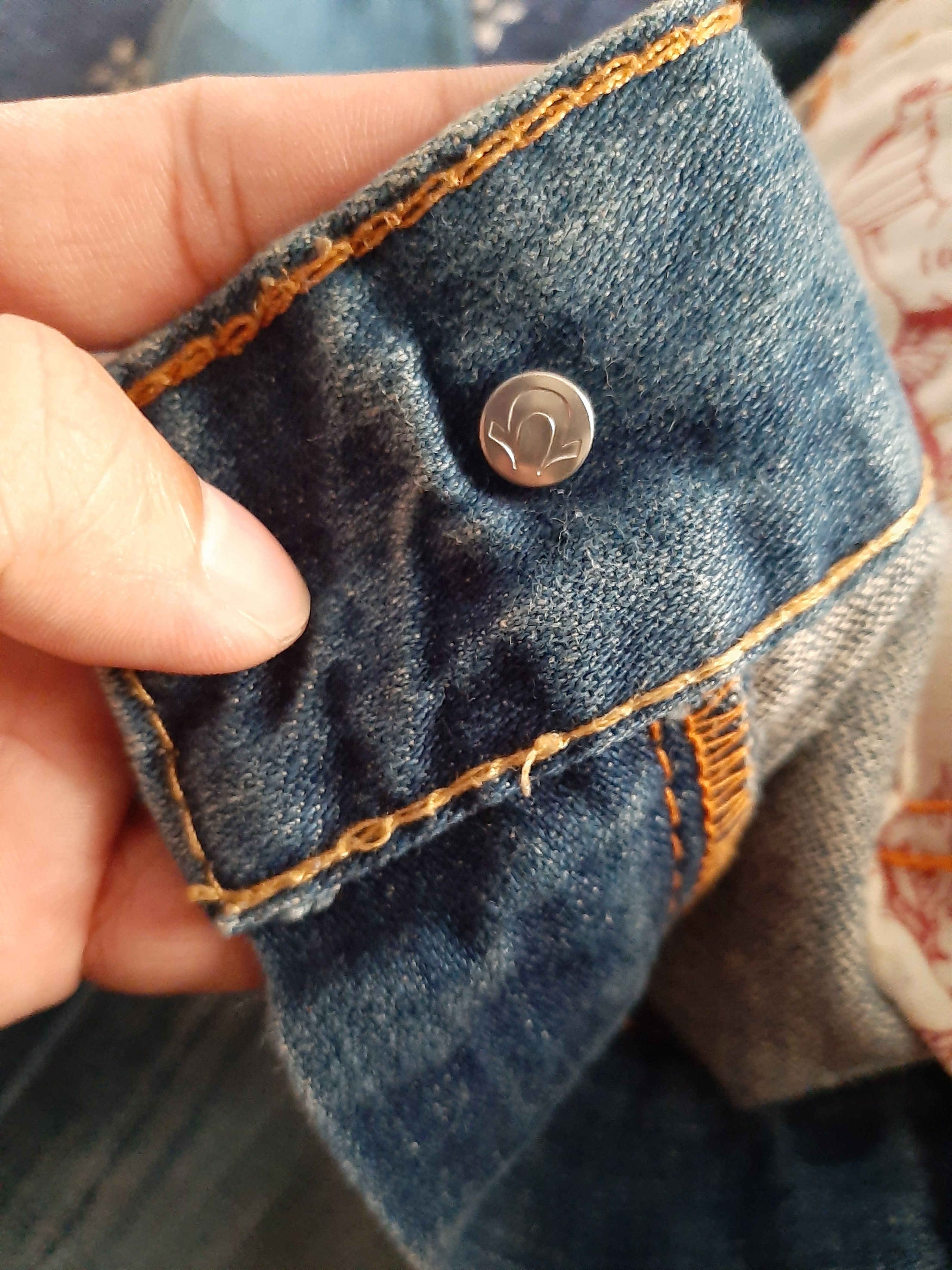 True Religion × Vintage VINTAGE TRUE RELIGION JOEY DISTRESSED DENIM USA 🇺🇸 Size US 32 / EU 48 - 15 Thumbnail